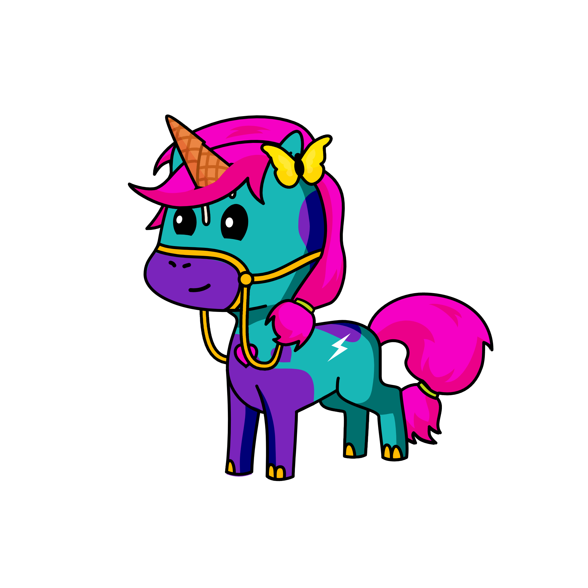 Pannia, the unicorn
