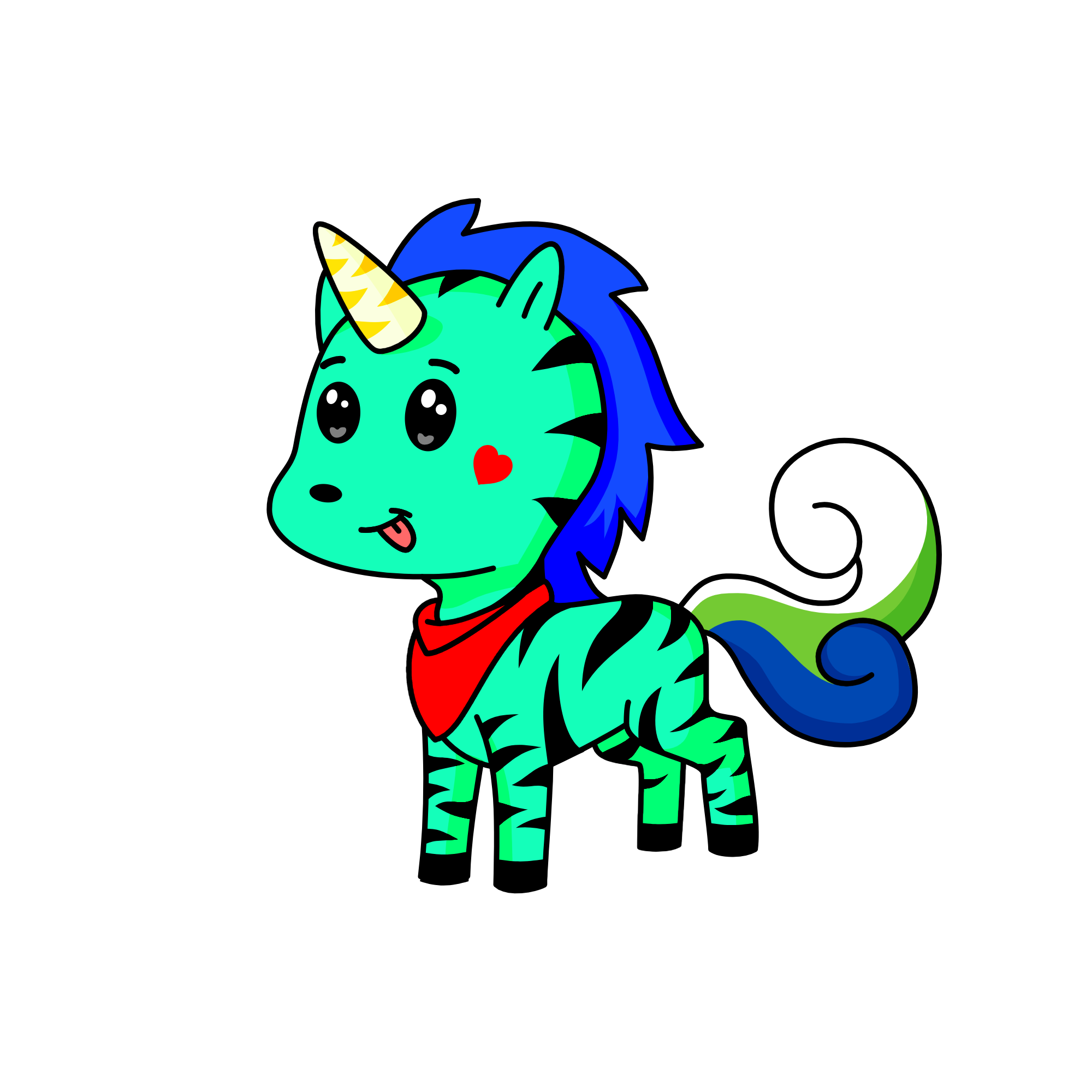 Devon, the unicorn