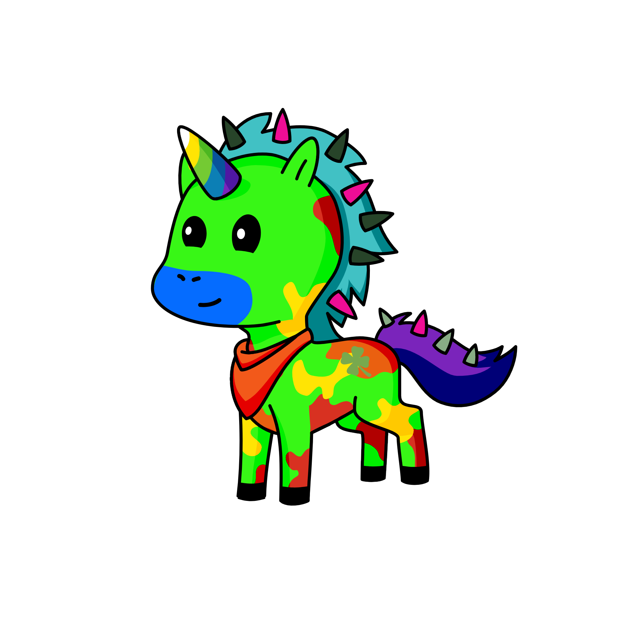 rainbow, the unicorn