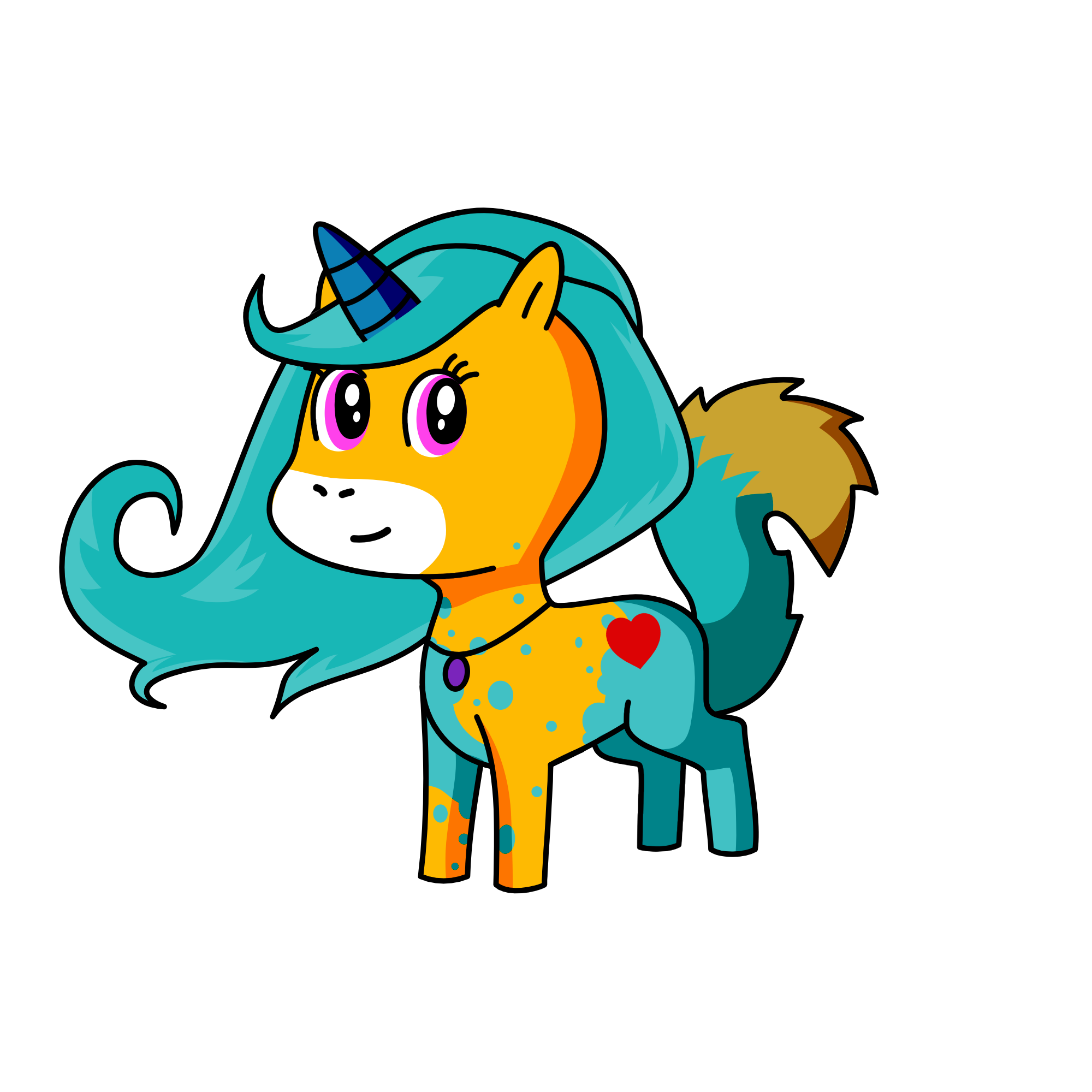 Squirrel , the unicorn
