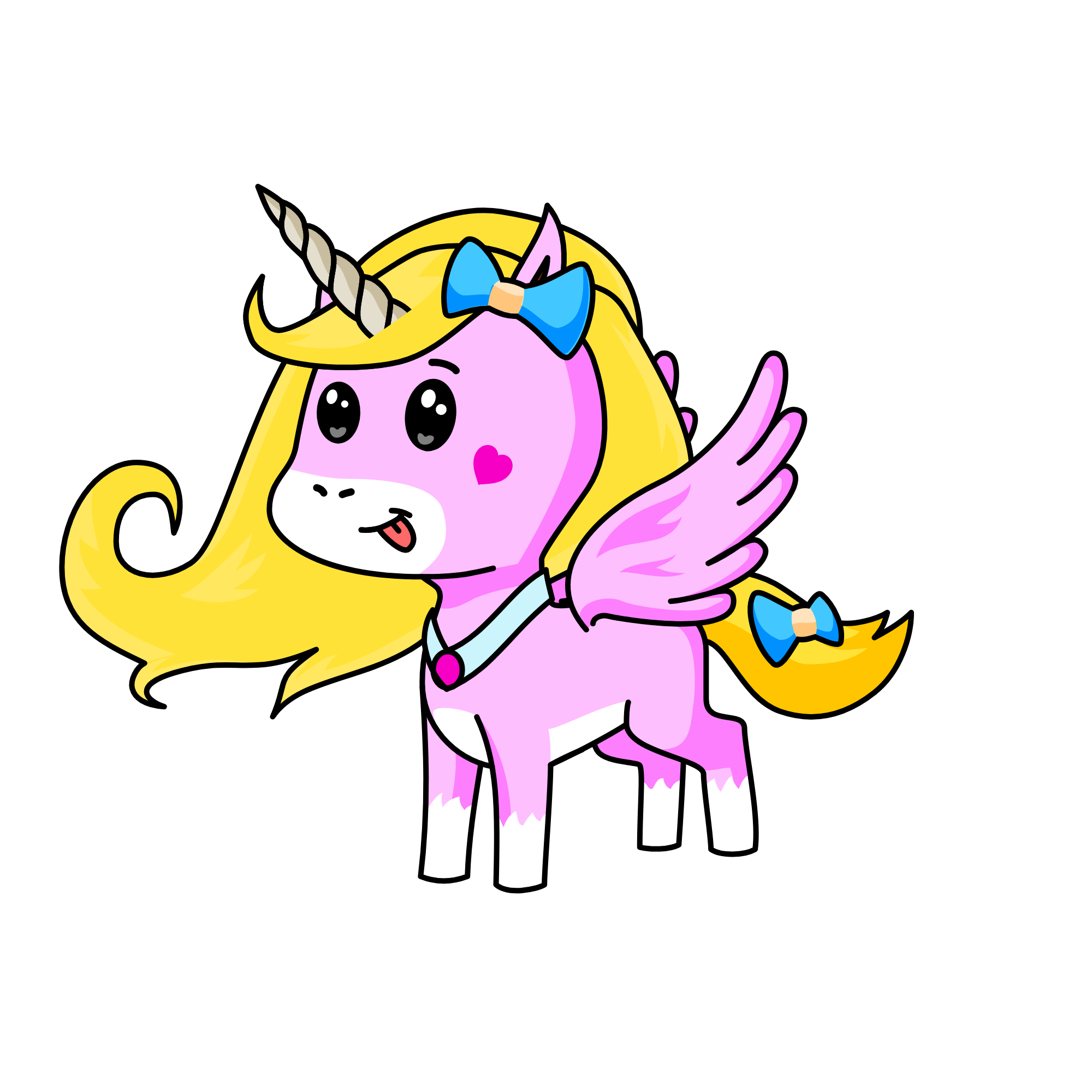 Lucy Heartfillia, the unicorn