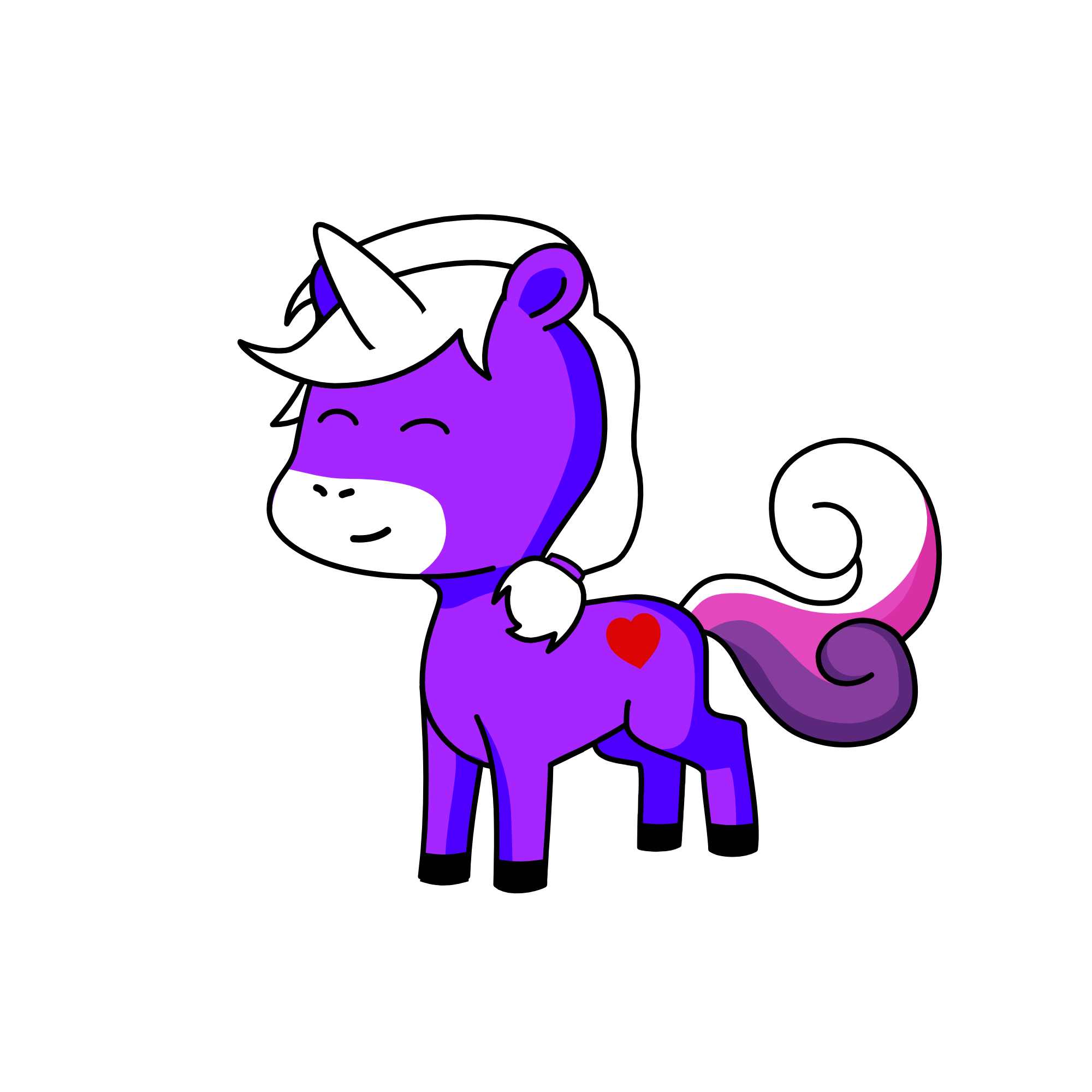 Cutie, the unicorn