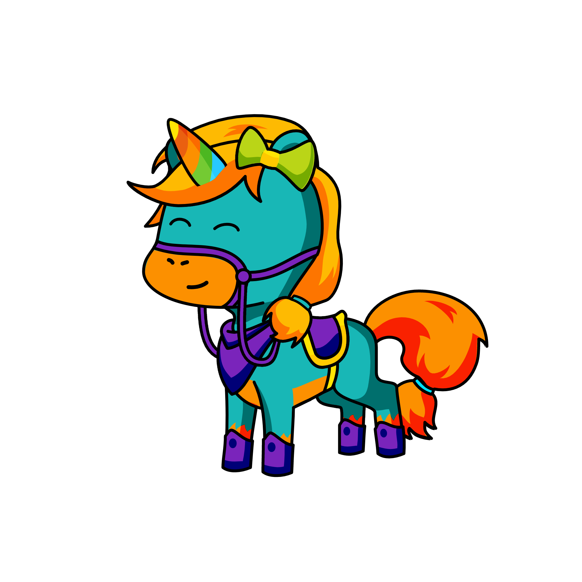 Dreamy, the unicorn