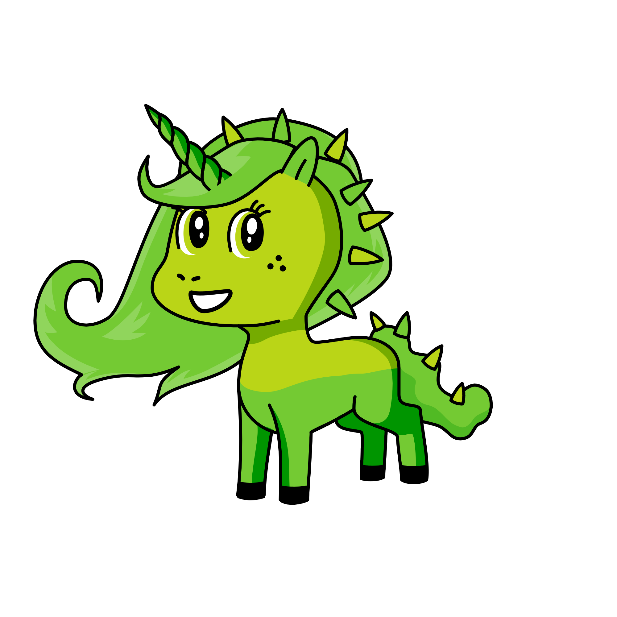 cactus, the unicorn