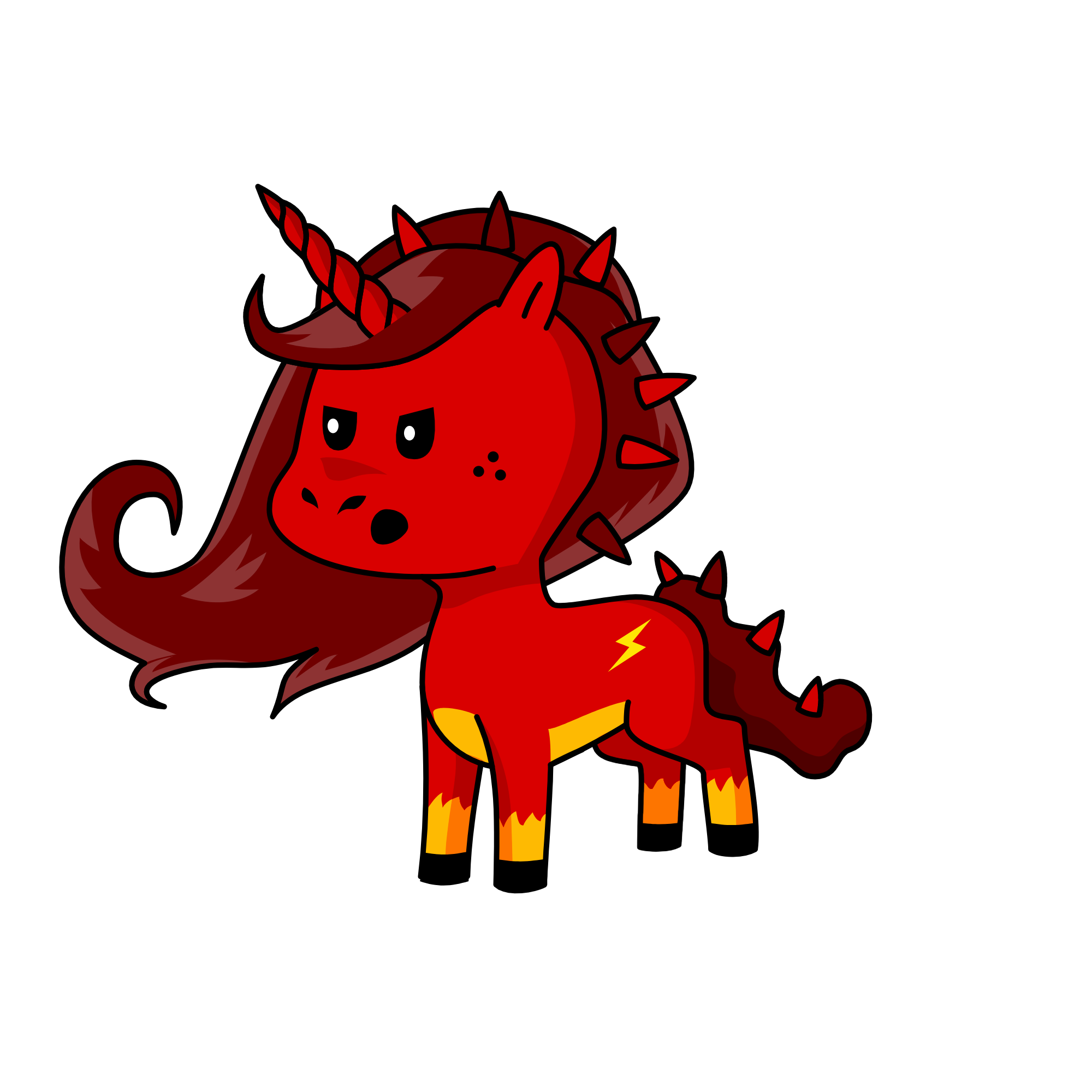 lava, the unicorn
