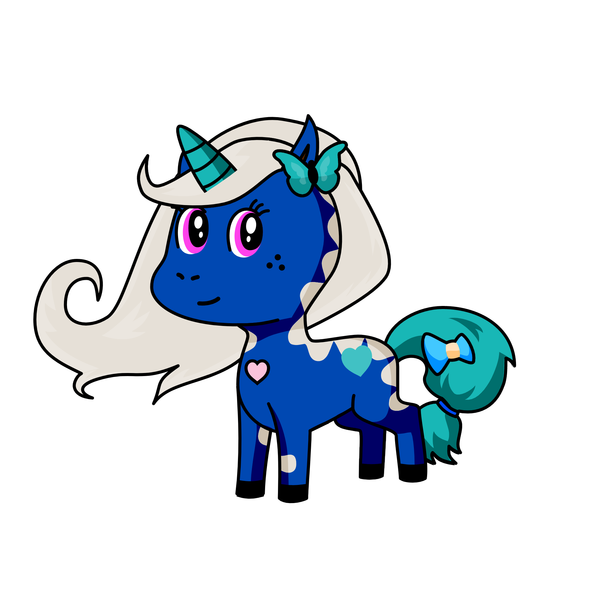 Sapphire , the unicorn
