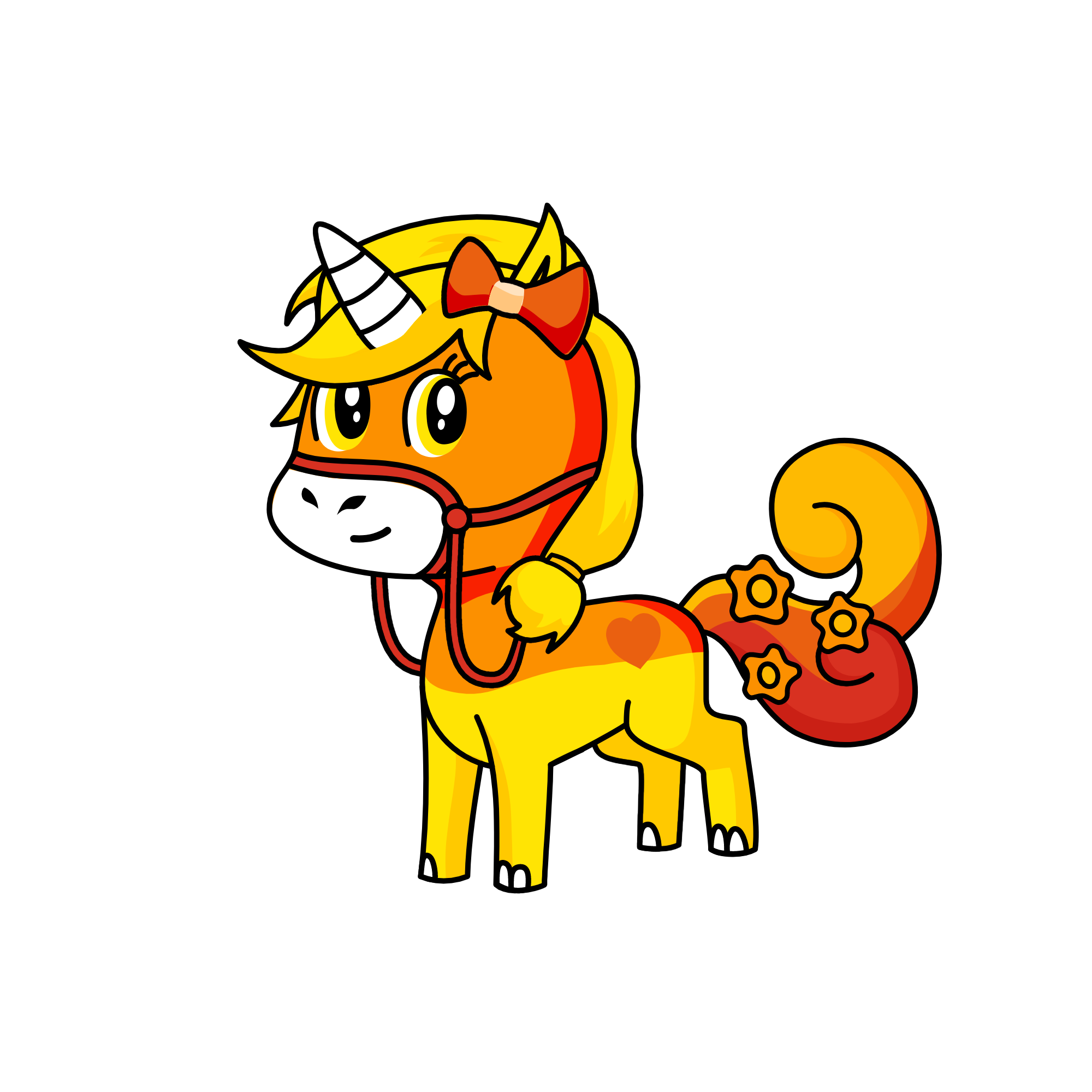 Fireball, the unicorn