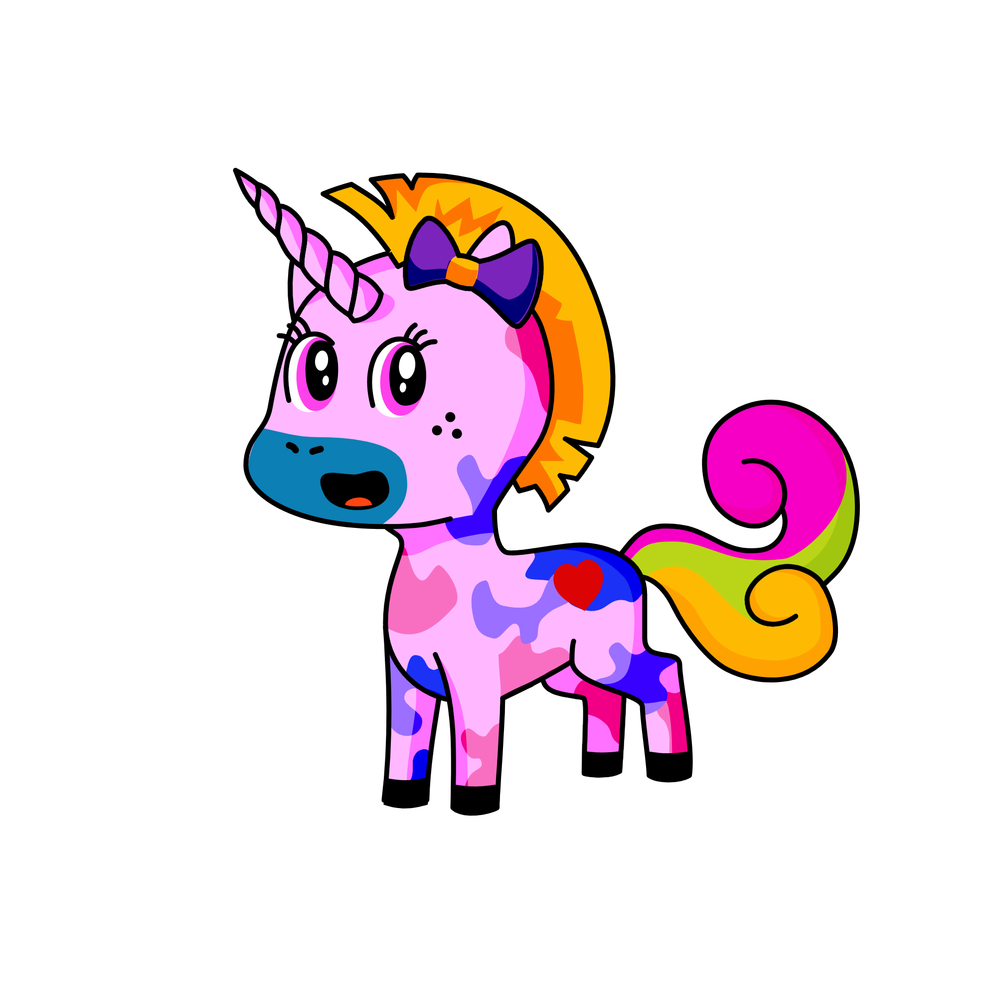 bella, the unicorn
