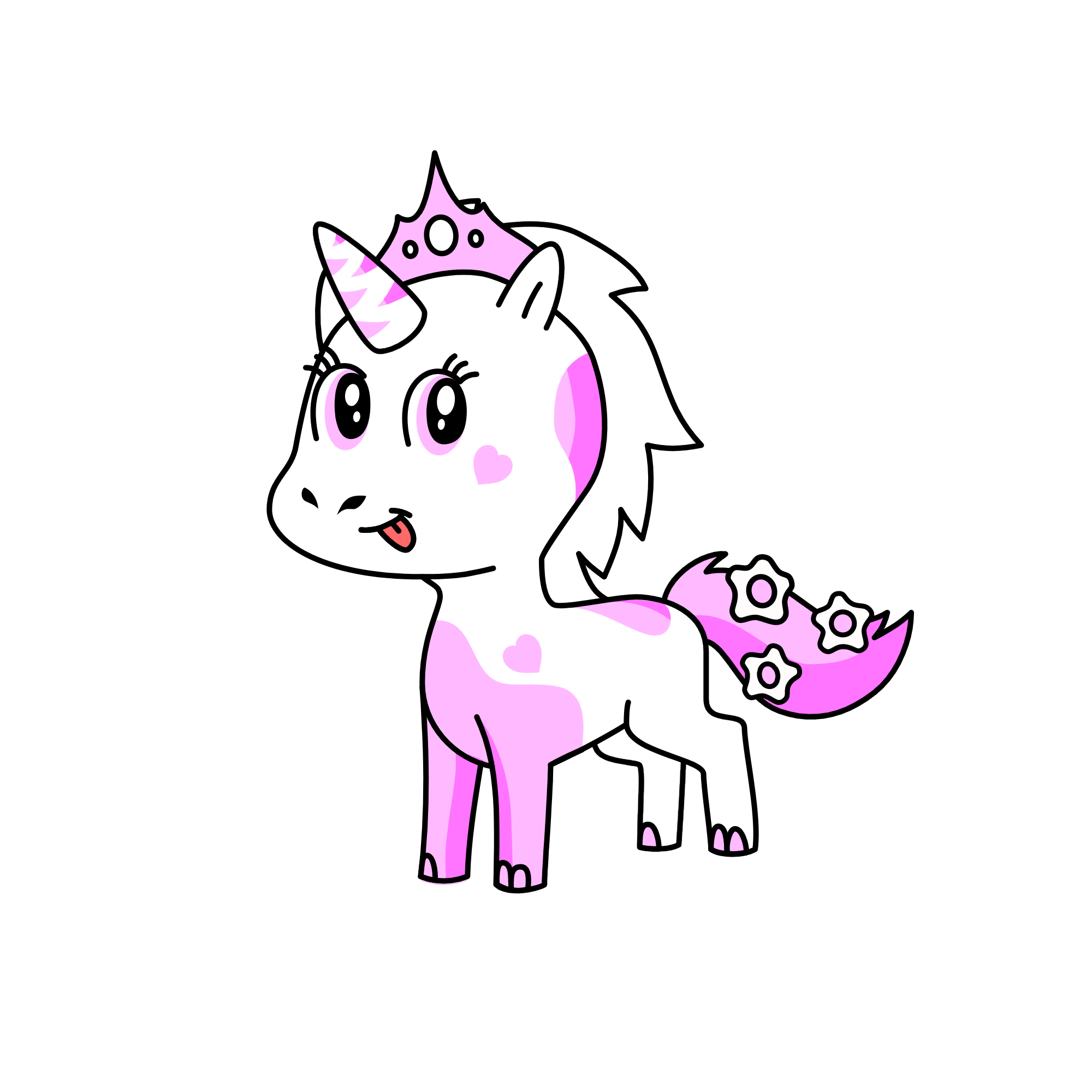 Pinkie, the unicorn