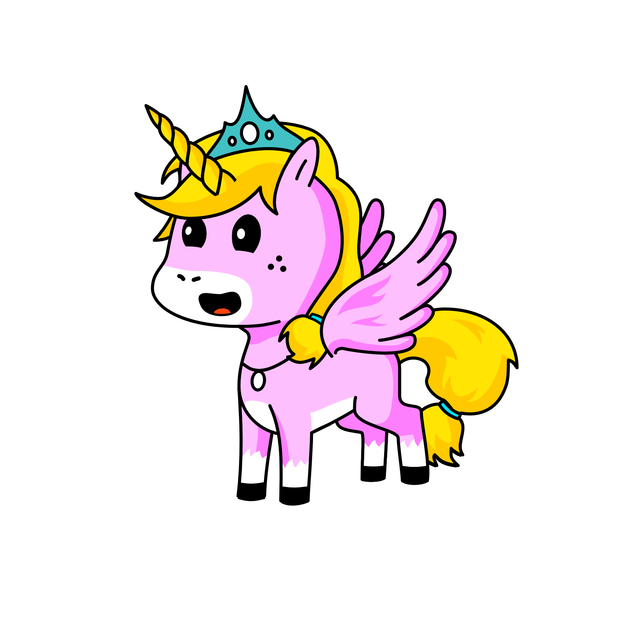 Corny, the unicorn