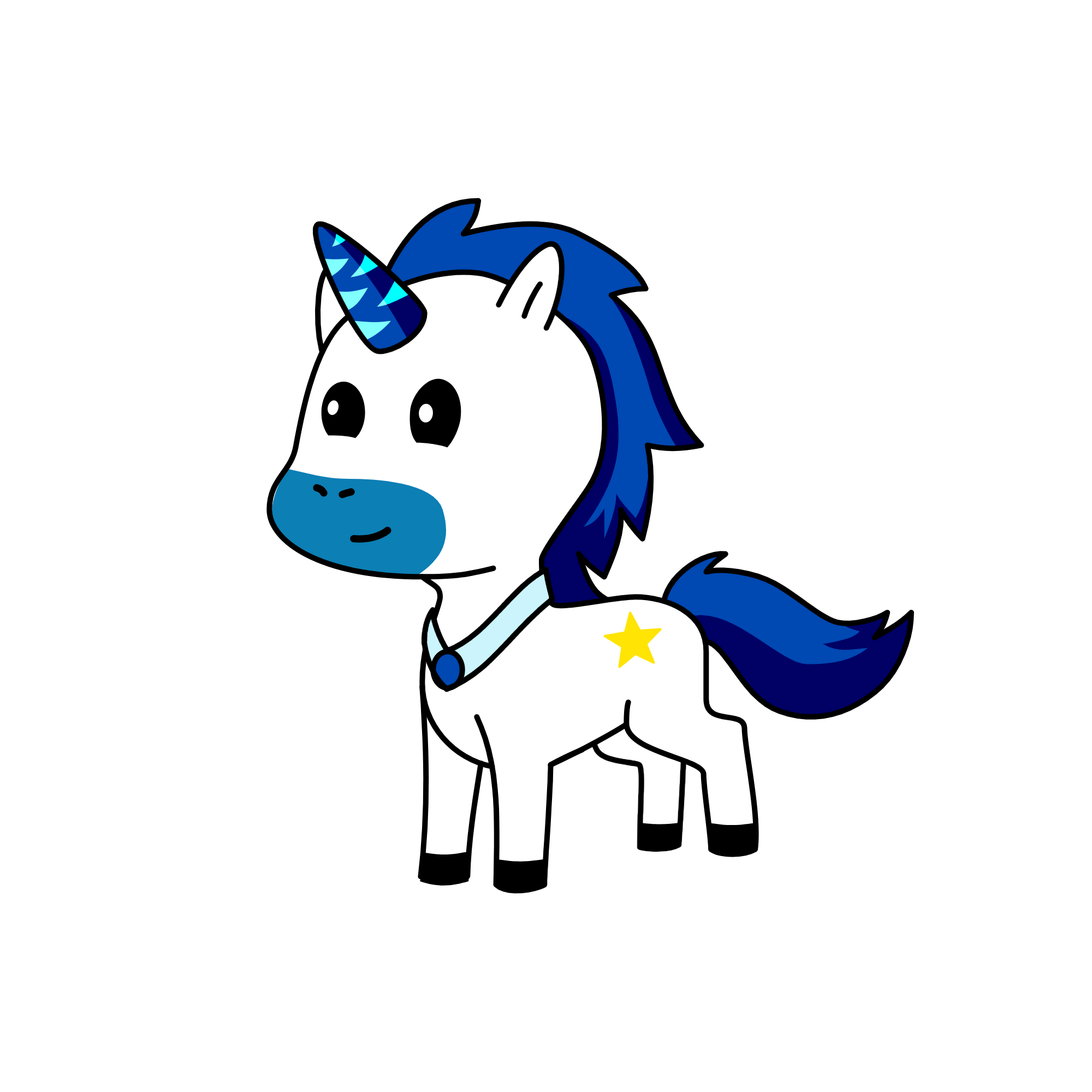 night, the unicorn