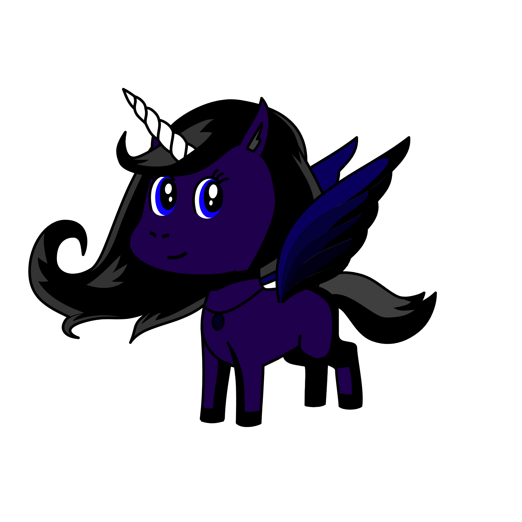 Princess Darknight, the unicorn