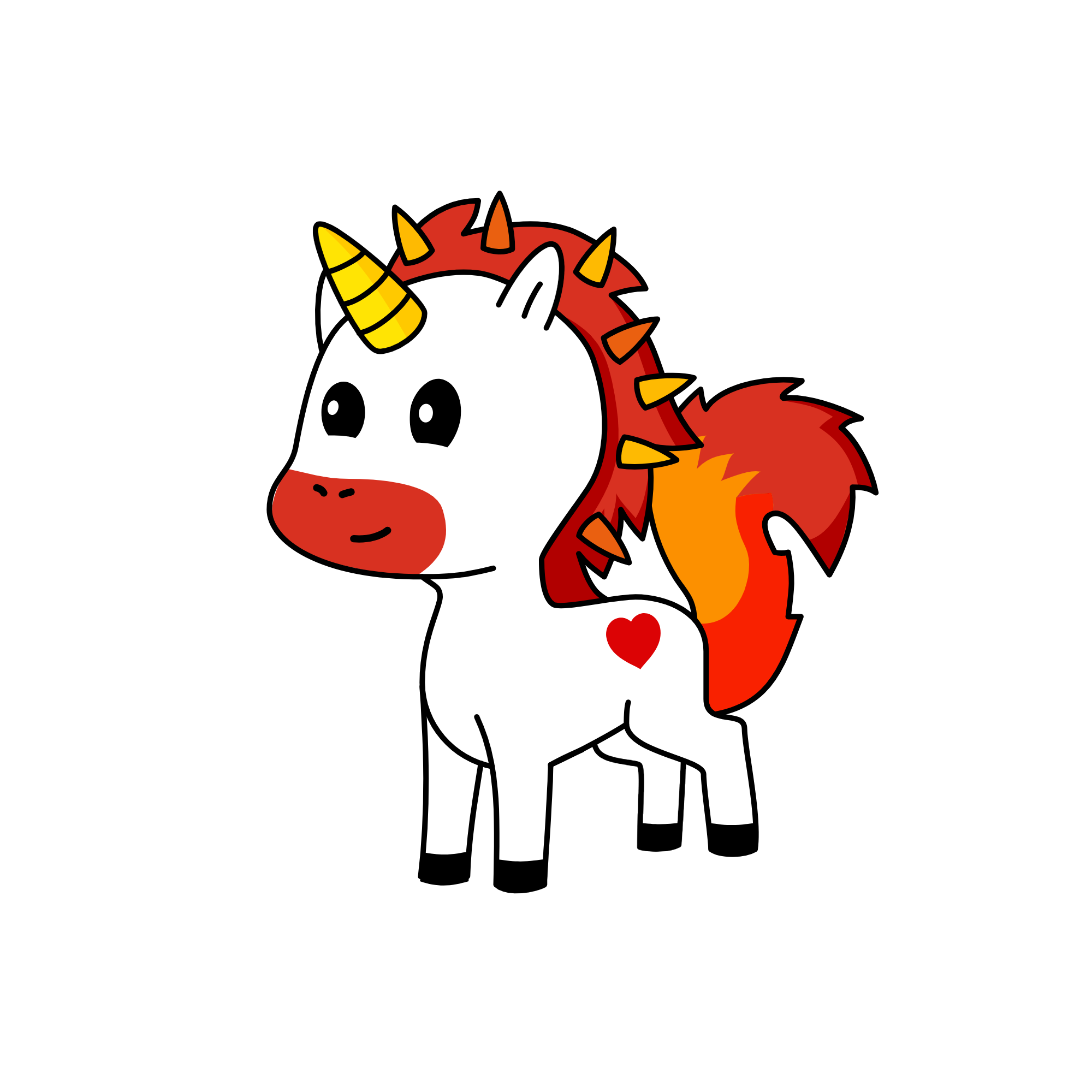fireheart, the unicorn
