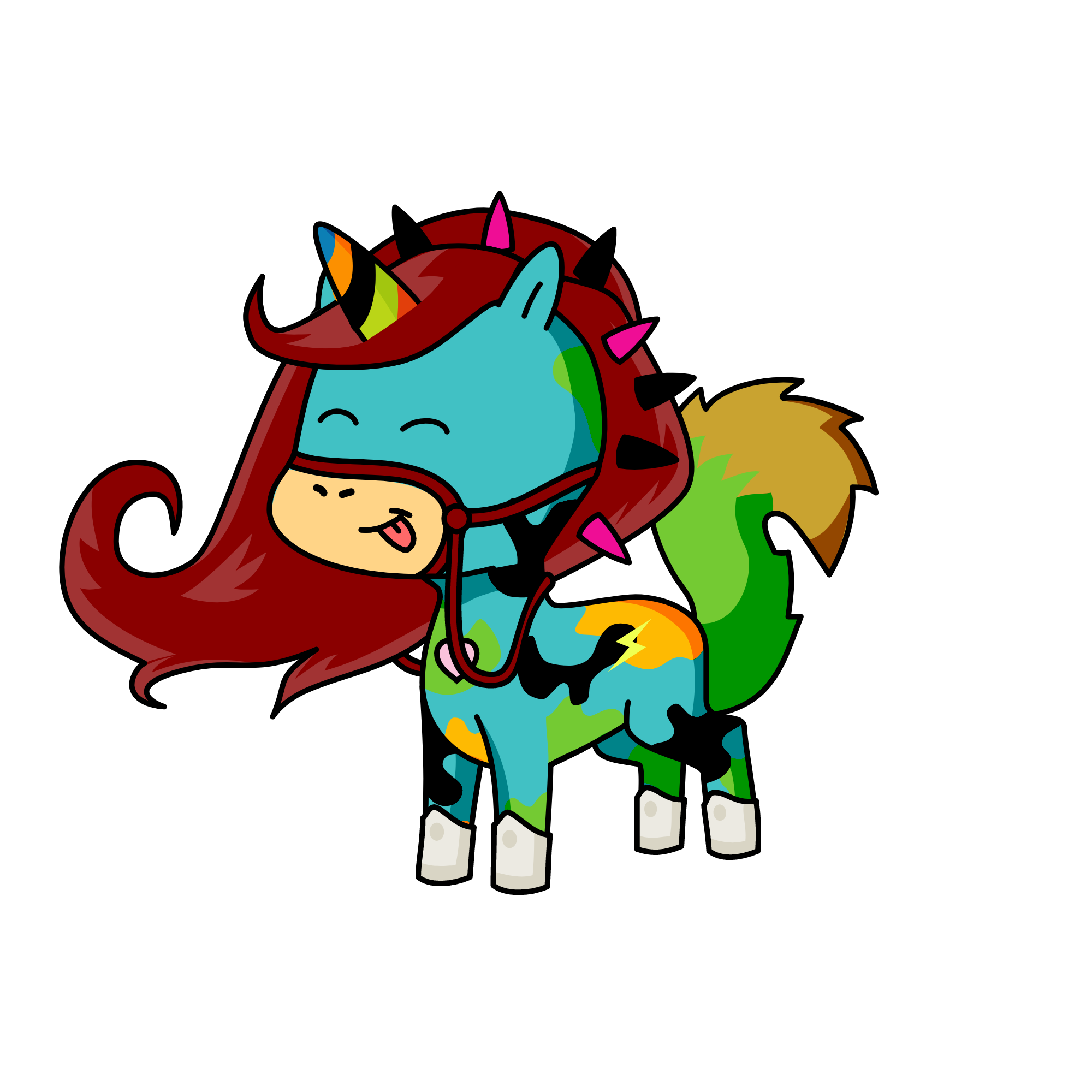 Rayo Feroz, the unicorn