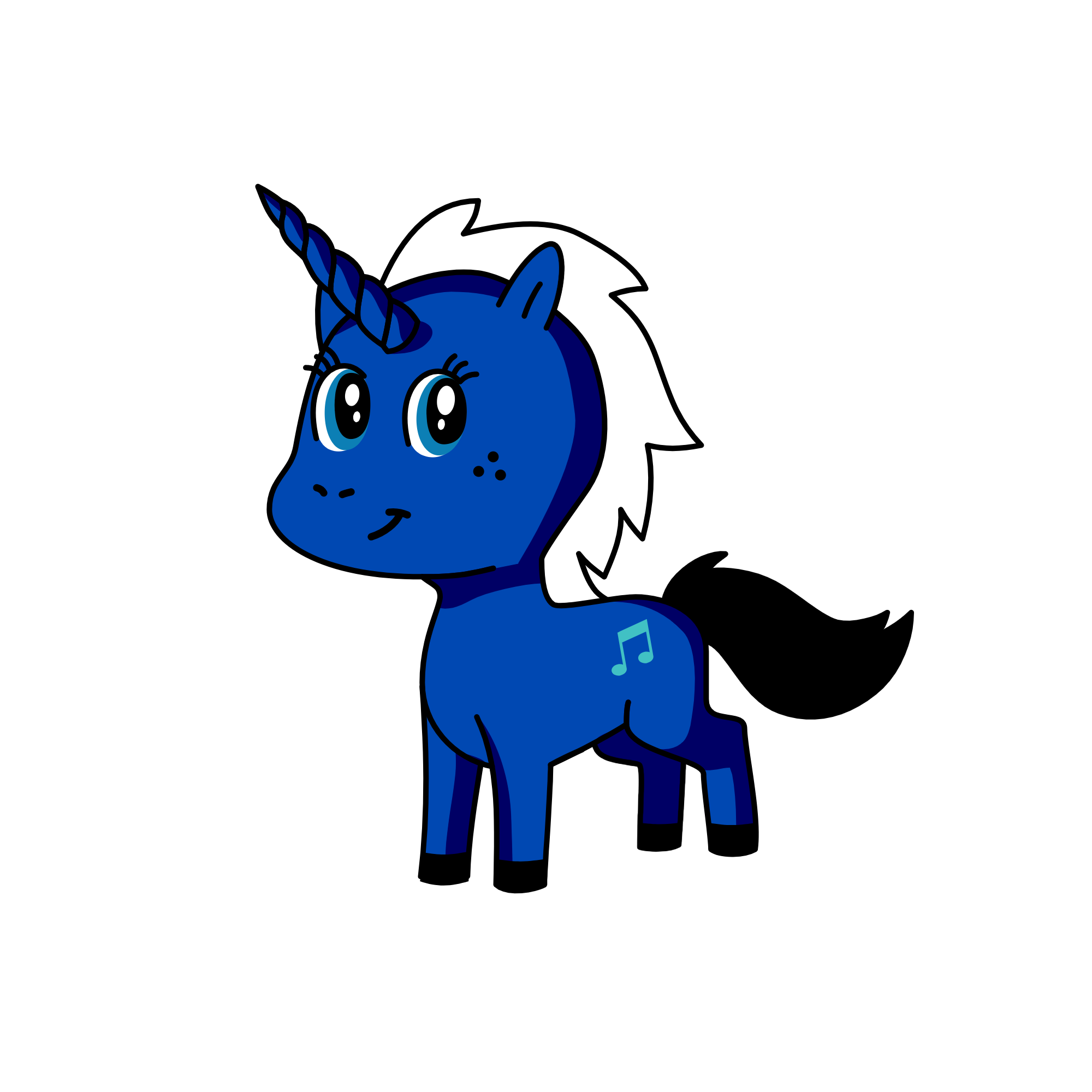 Luna, the unicorn