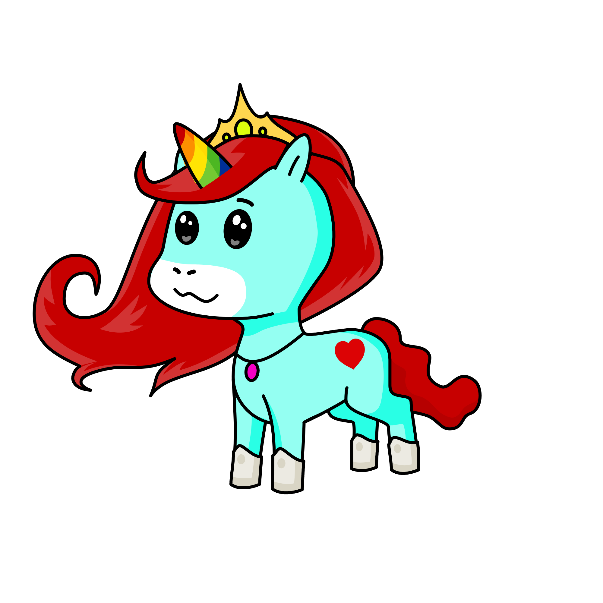 Dulce Corazón de Azúcar , the unicorn