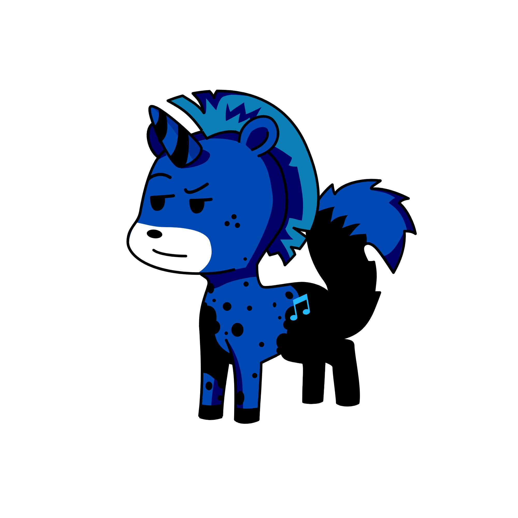 luna, the unicorn