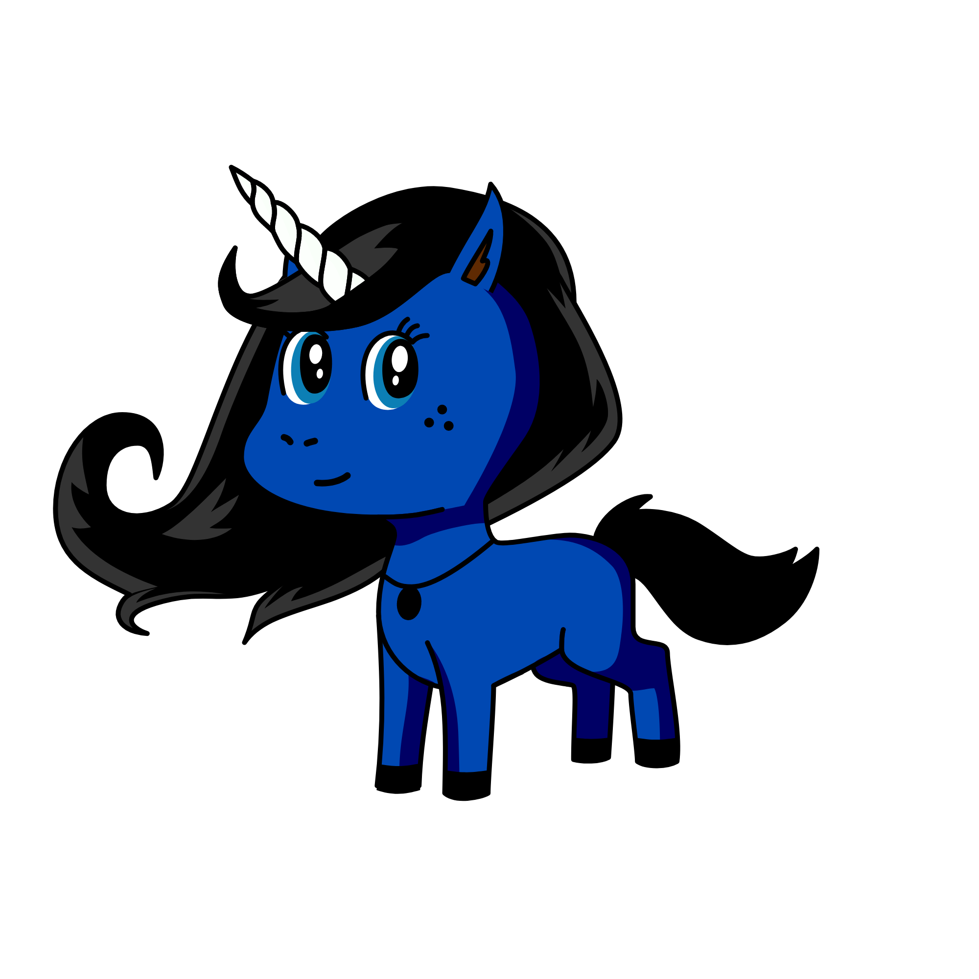 Princess DarkNight, the unicorn