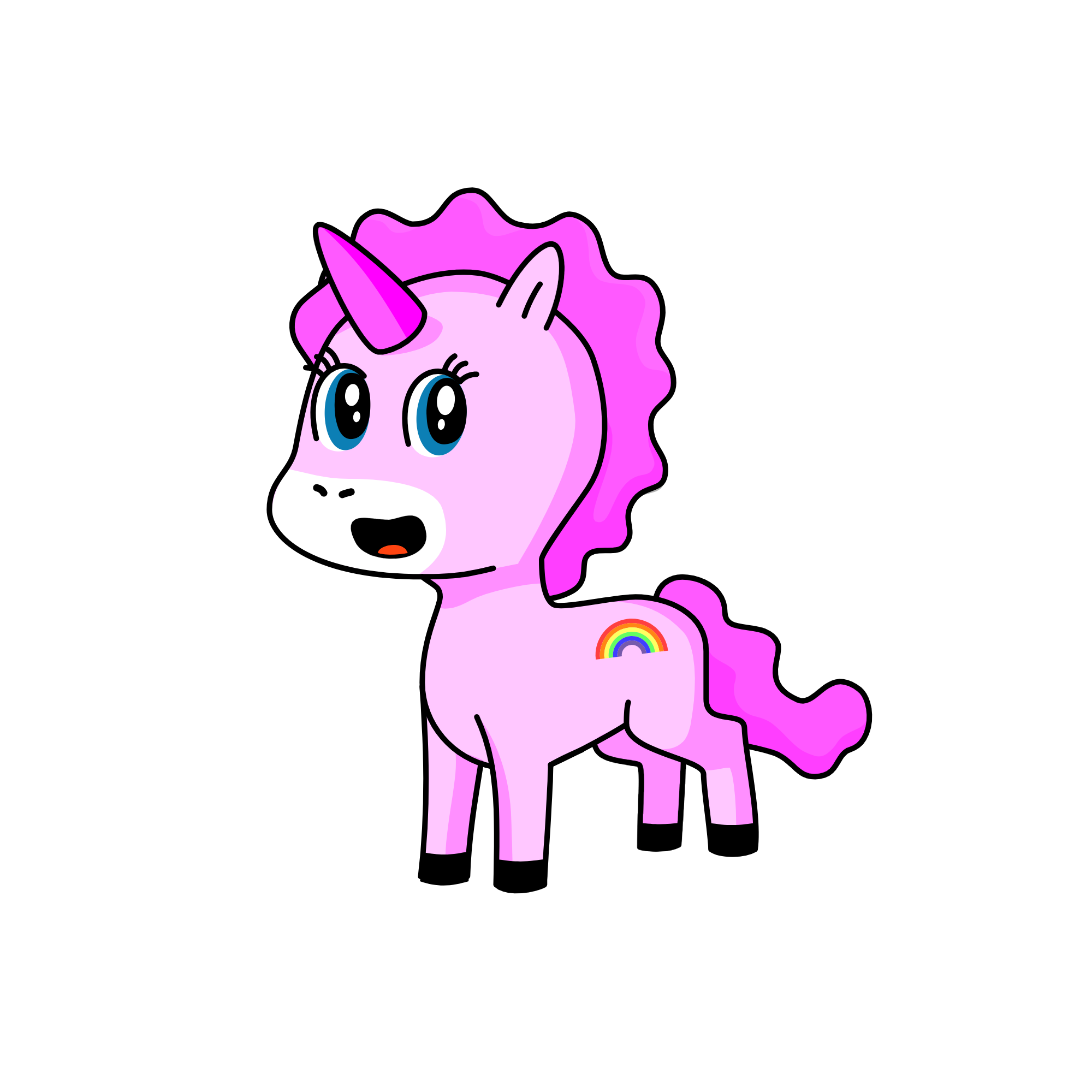 Pinkie Pie 🥳, the unicorn