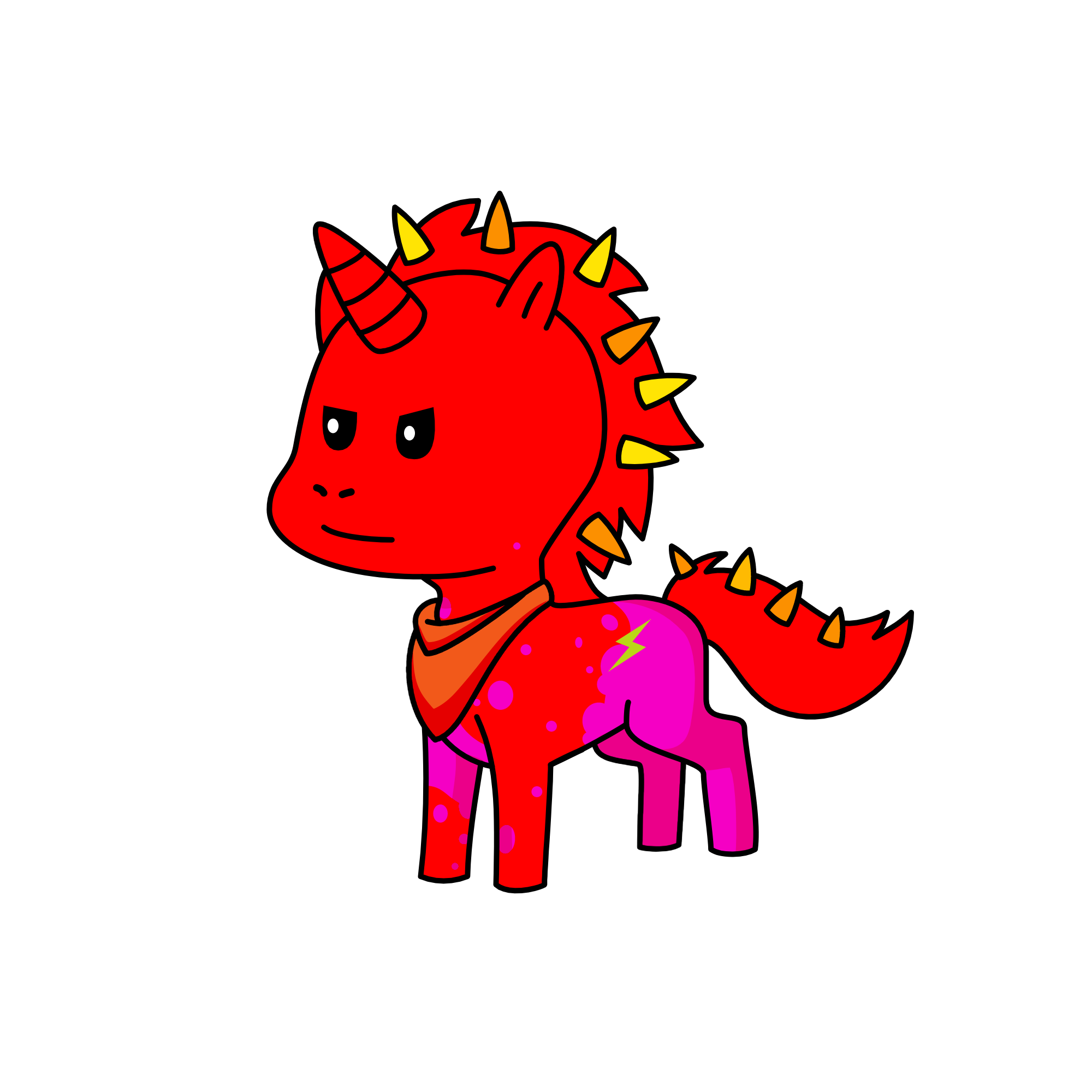 Redie Bonfire , the unicorn