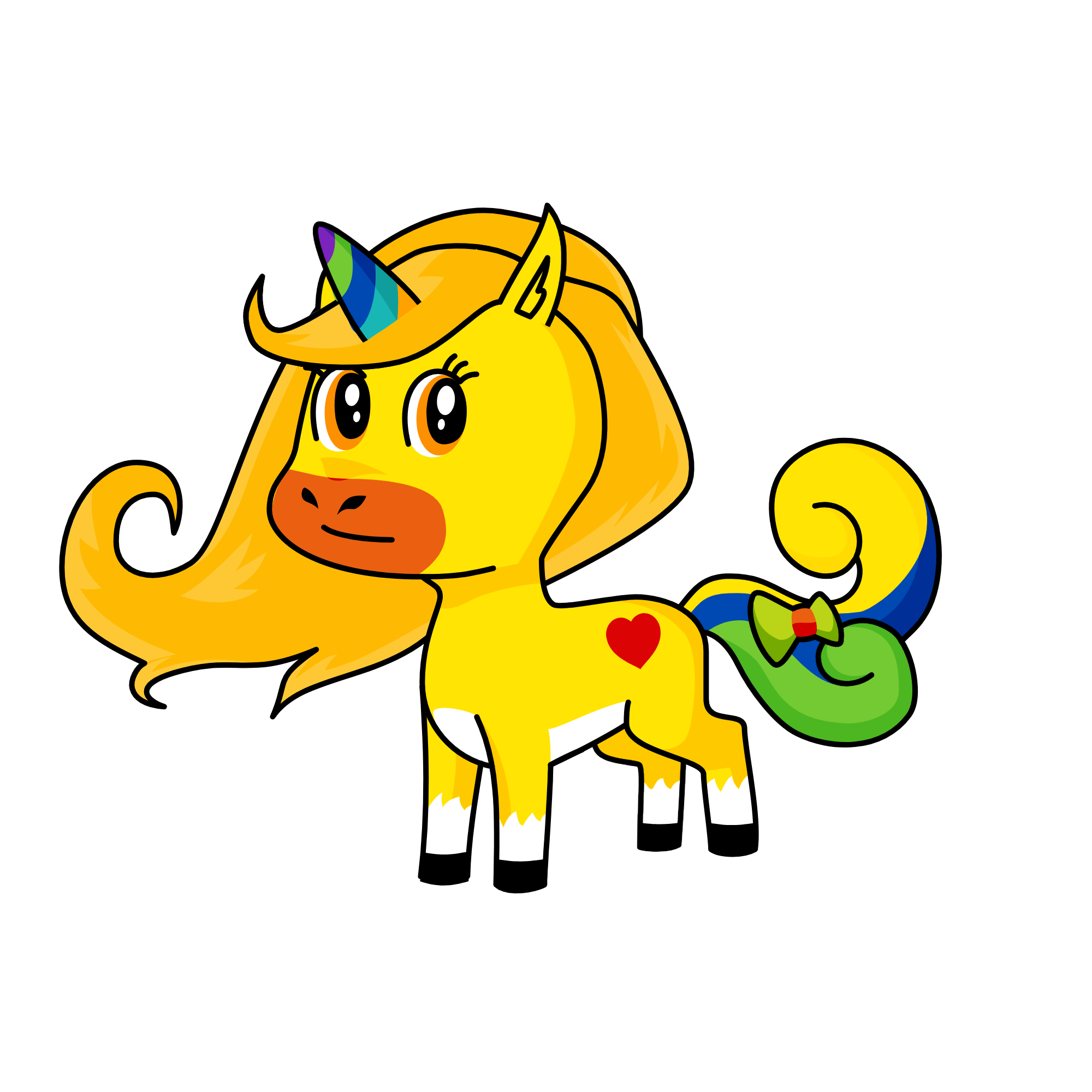 ##### UR DUMB , the unicorn