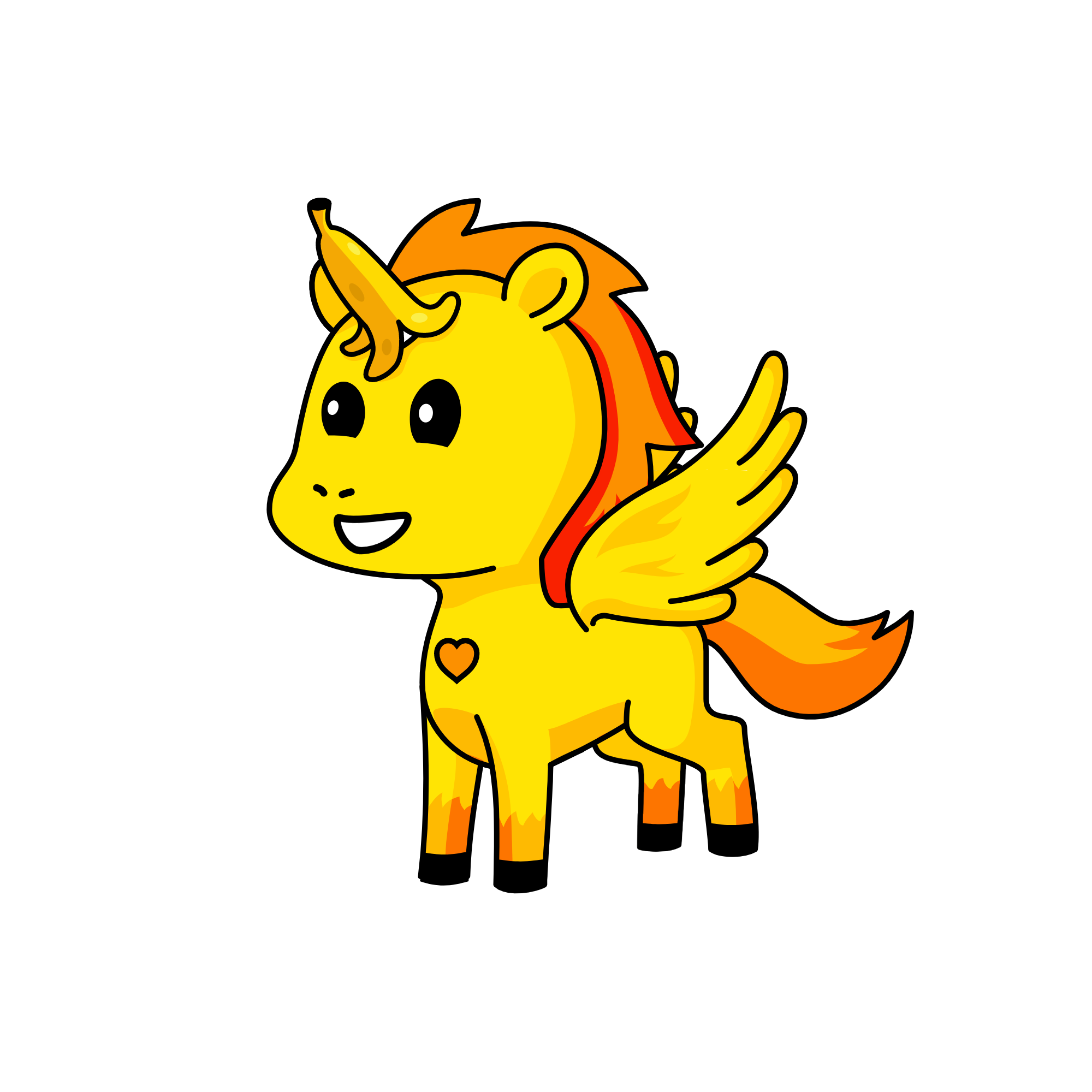 banana, the unicorn