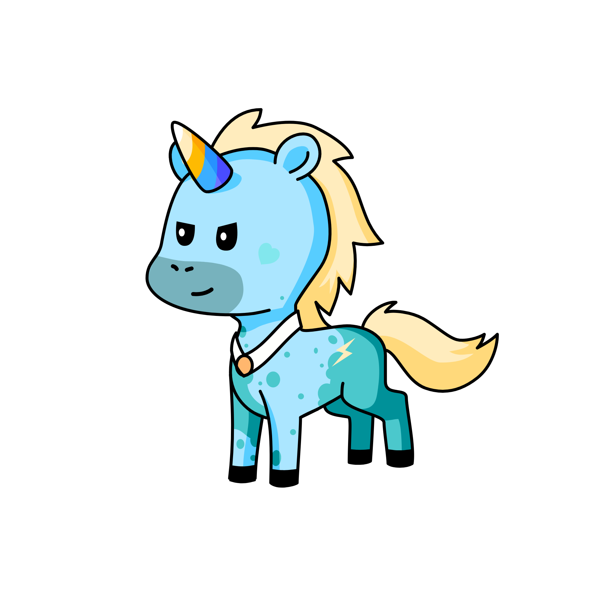 Grizzy, the unicorn