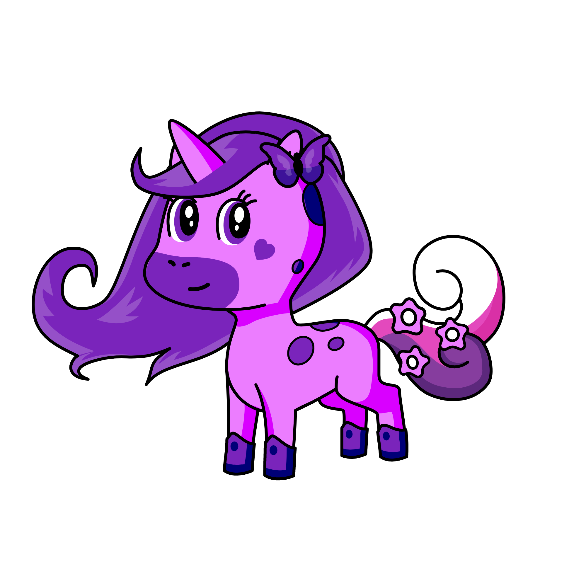gece, the unicorn