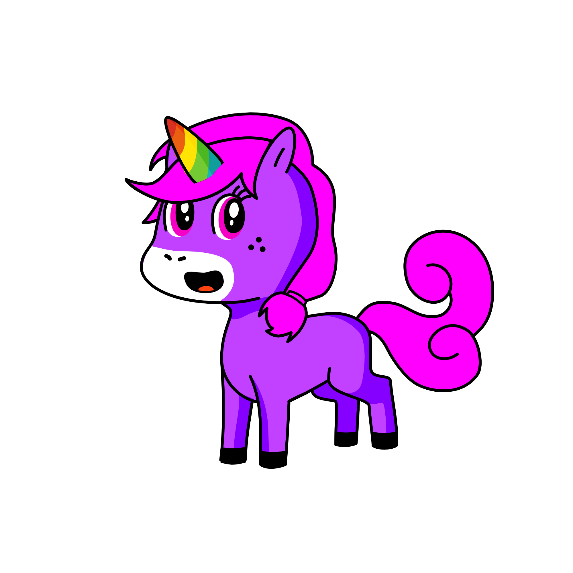 Princess Maria, the unicorn