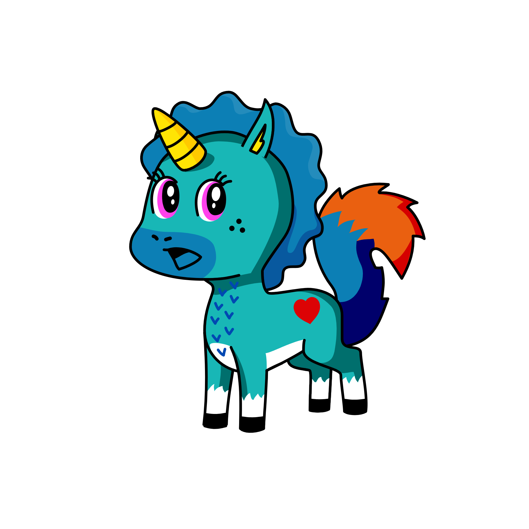 kolebo, the unicorn