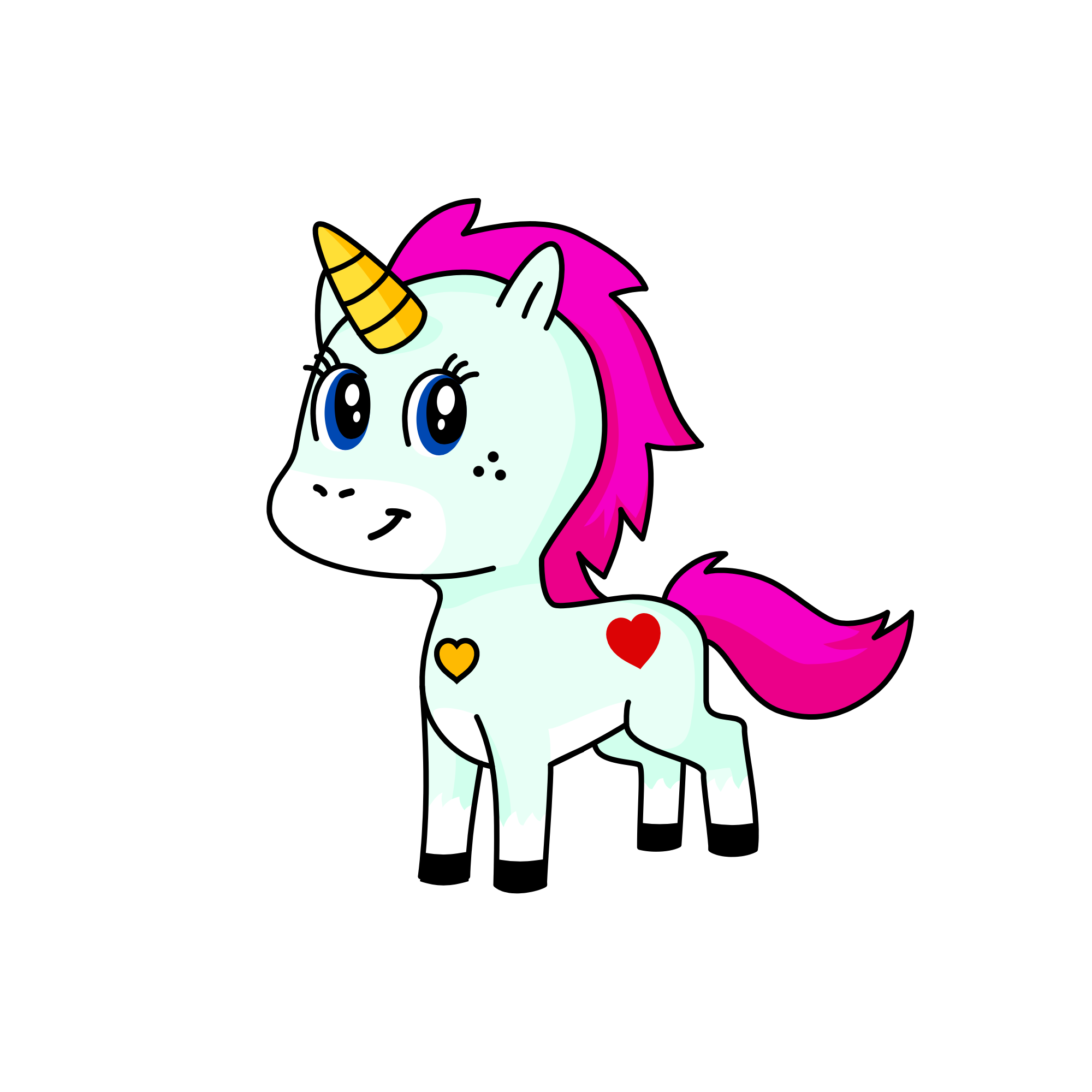 Unicorn , the unicorn