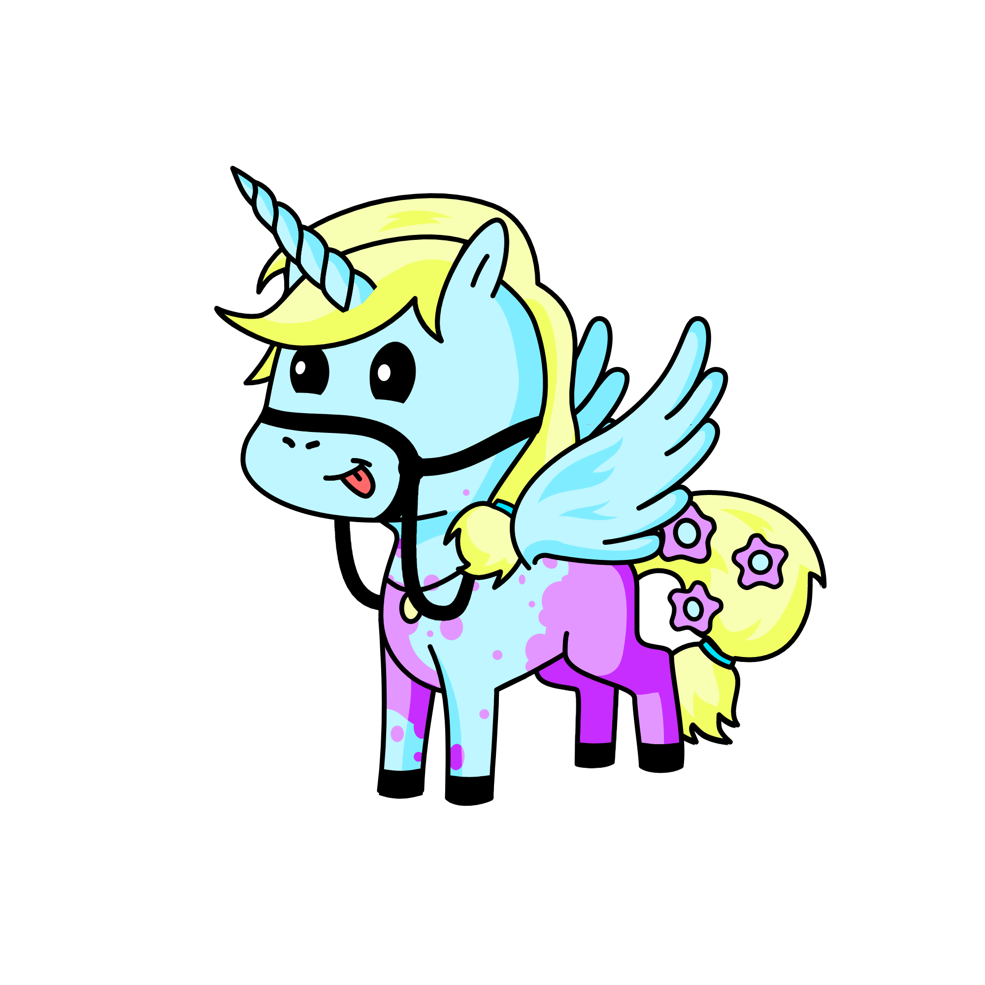 Sky De'cloud, the unicorn