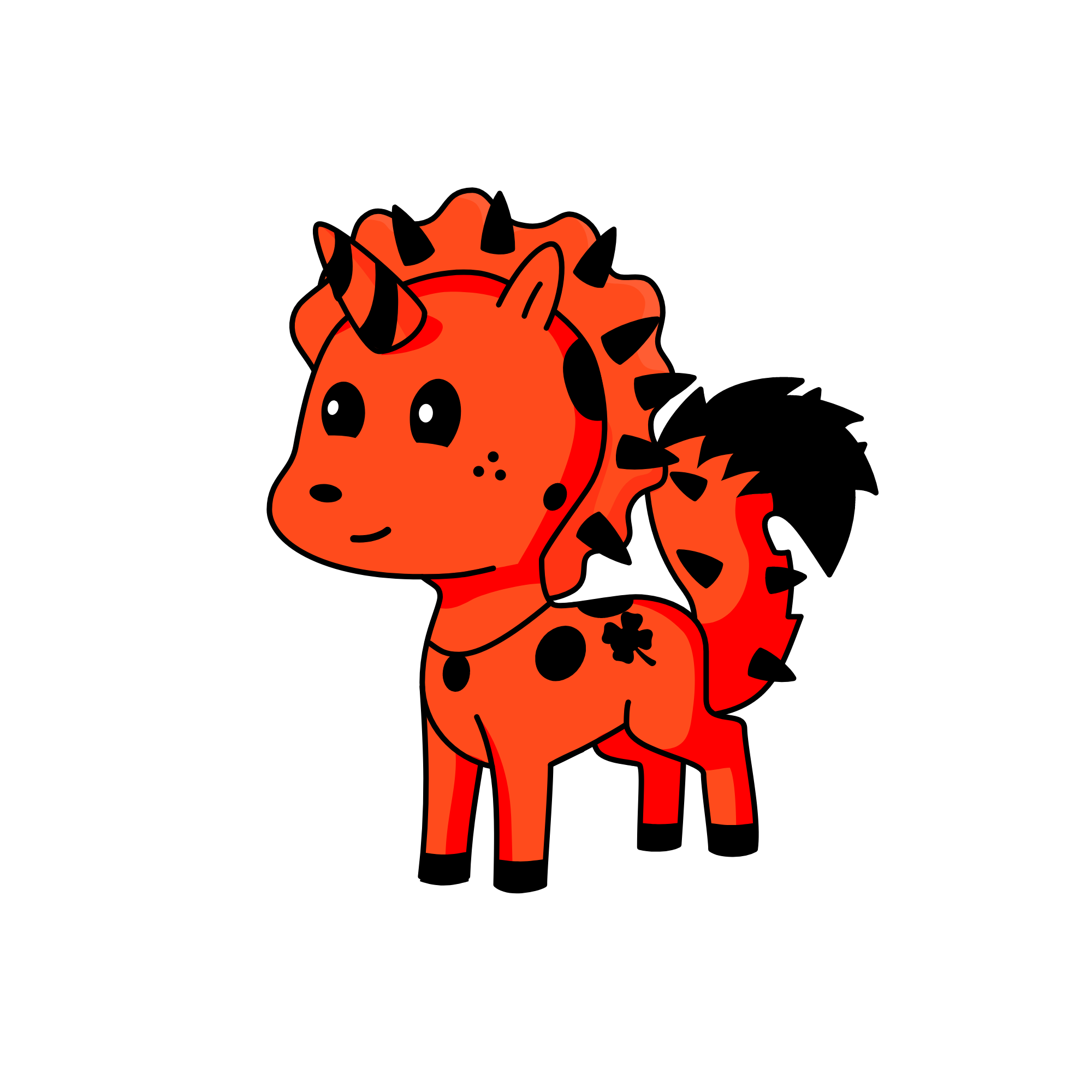 Ladybug, the unicorn