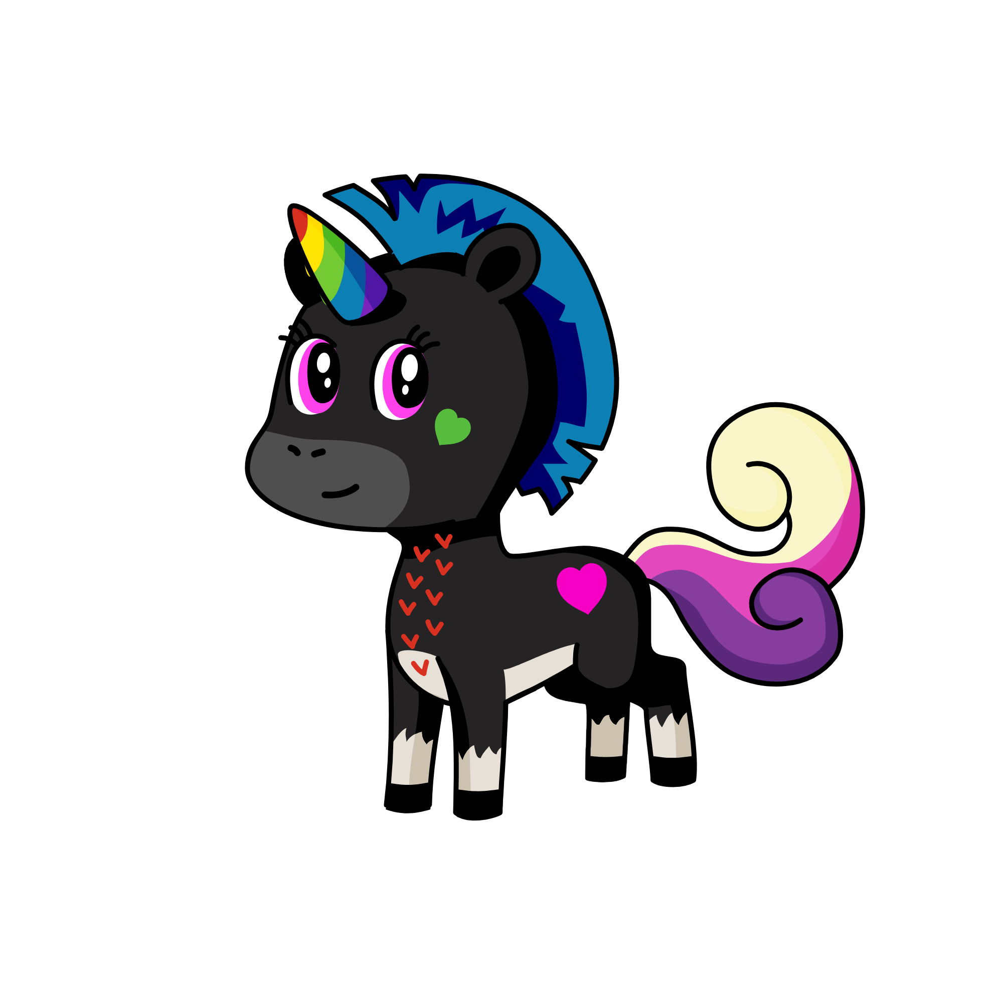 TECZA, the unicorn