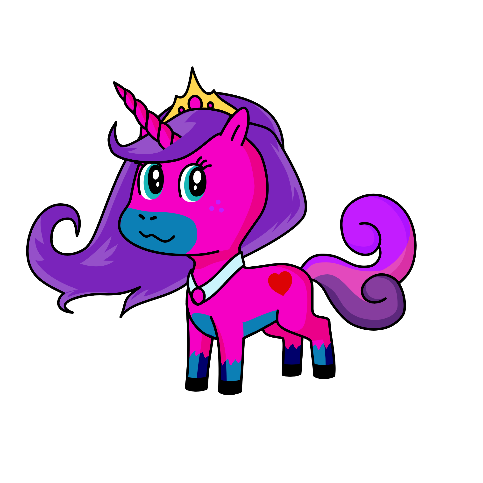 liana, the unicorn