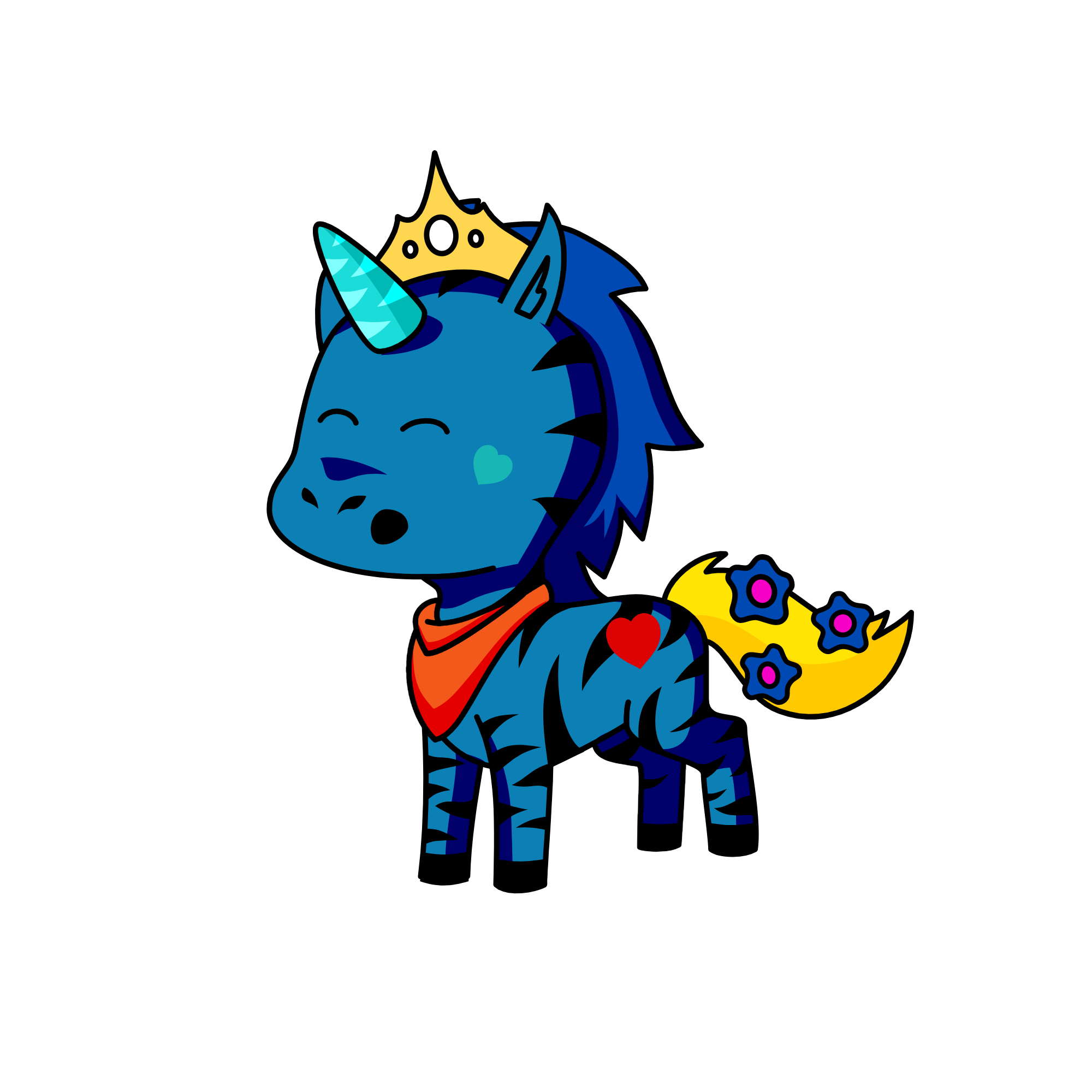100, the unicorn