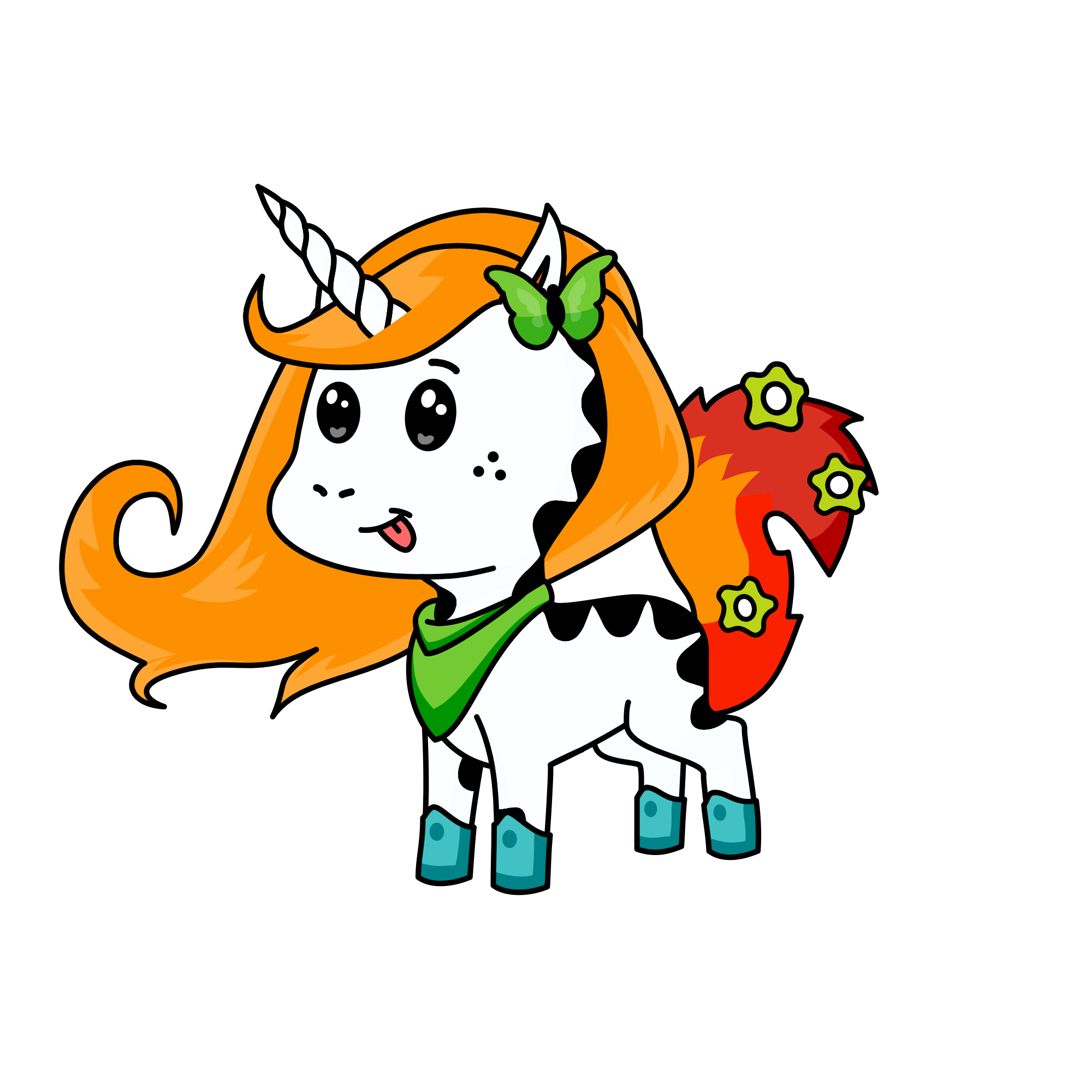 Dyra typai , the unicorn