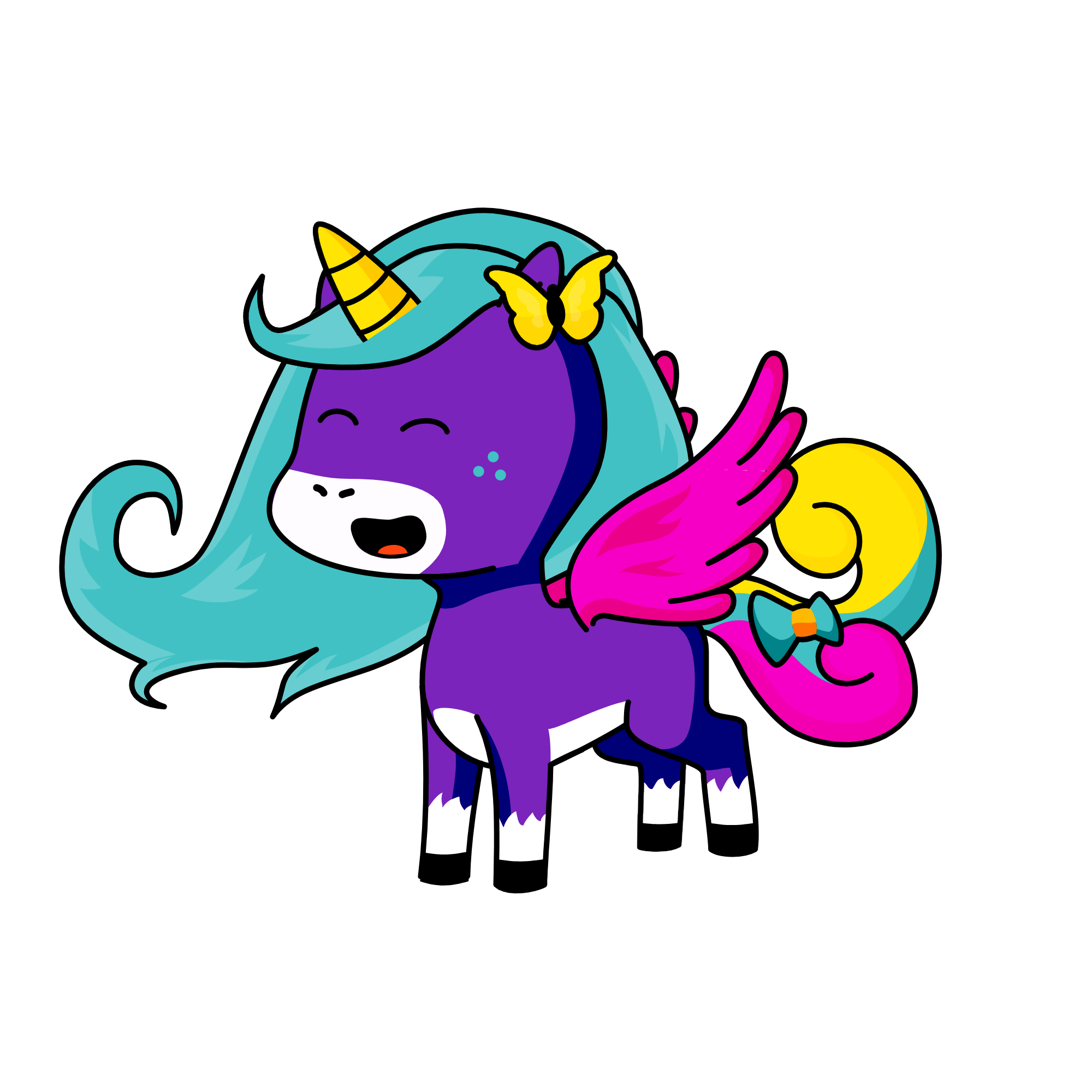 Mushroom, the unicorn