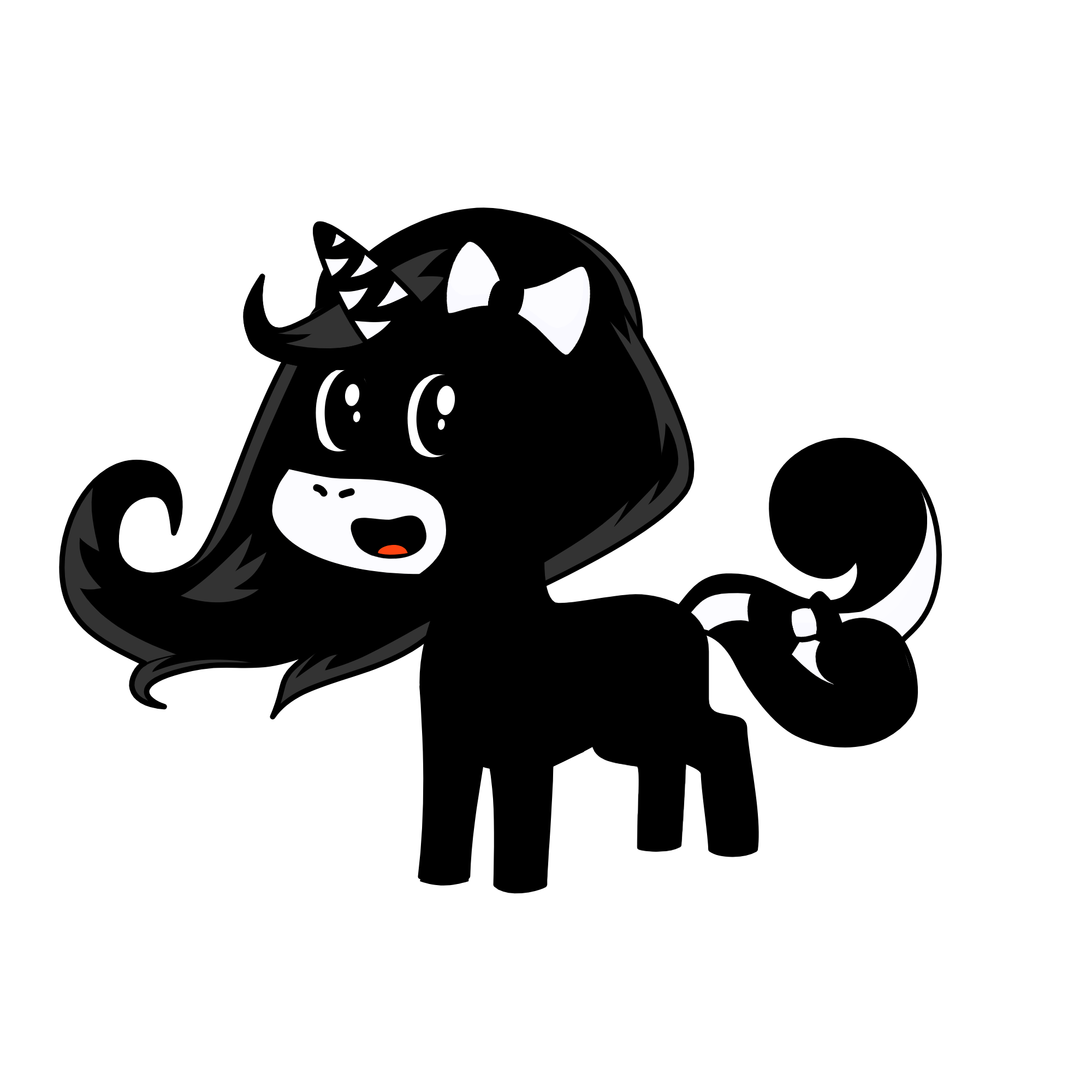 Midnight, the unicorn