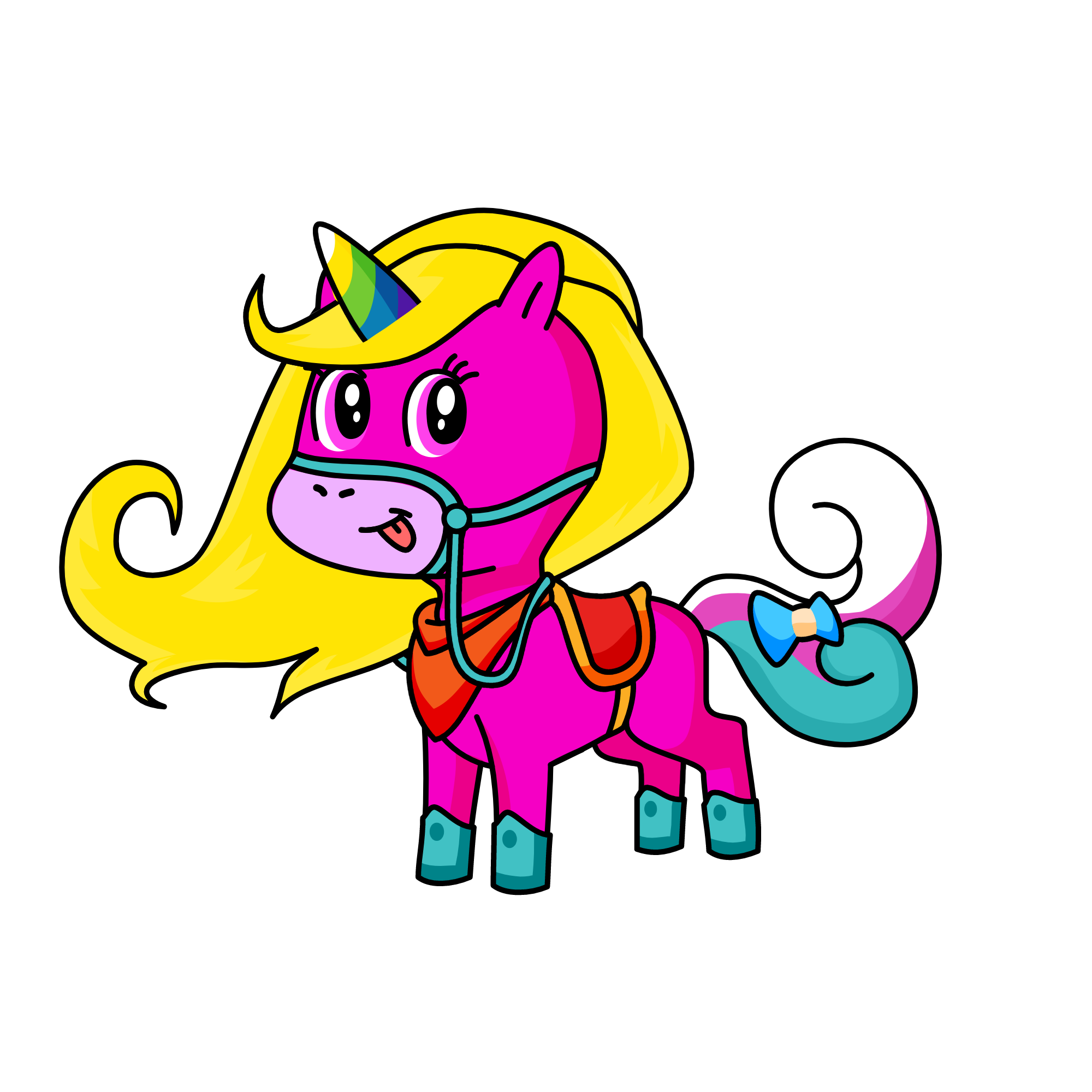 flamebaby, the unicorn