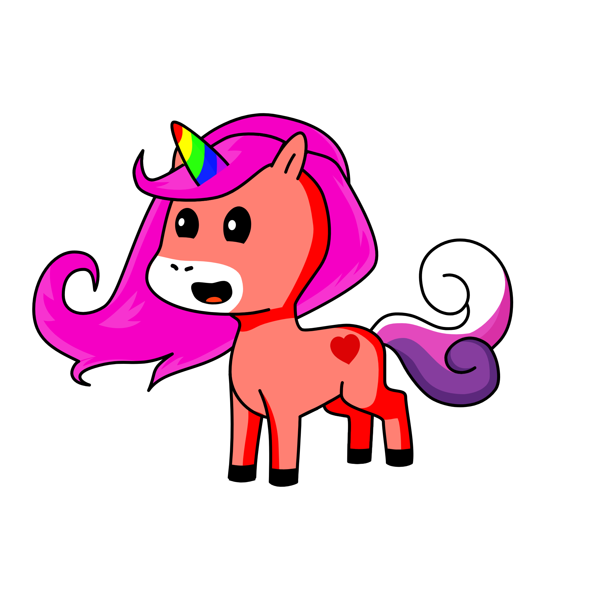 pidkey piy., the unicorn