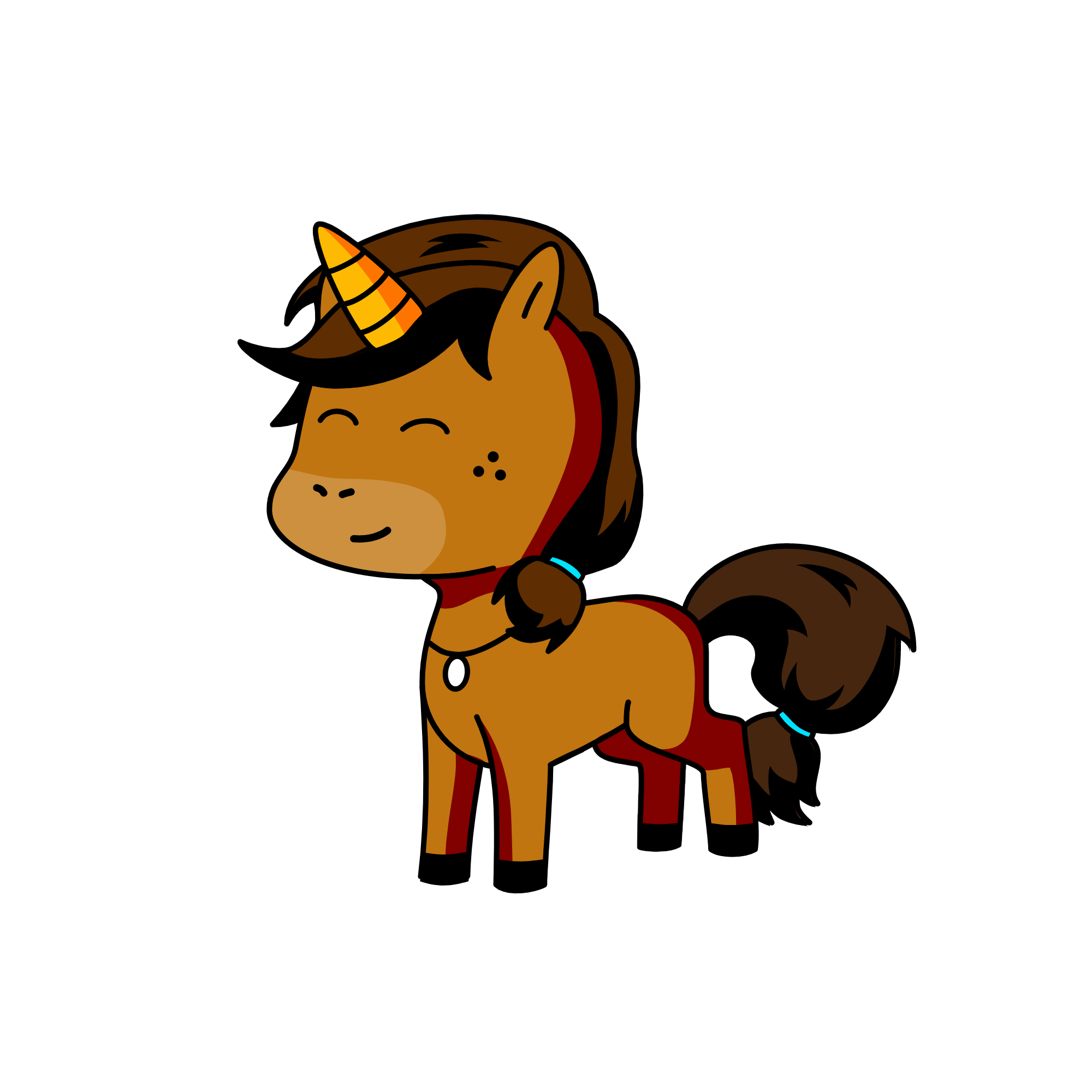 Horsy, the unicorn