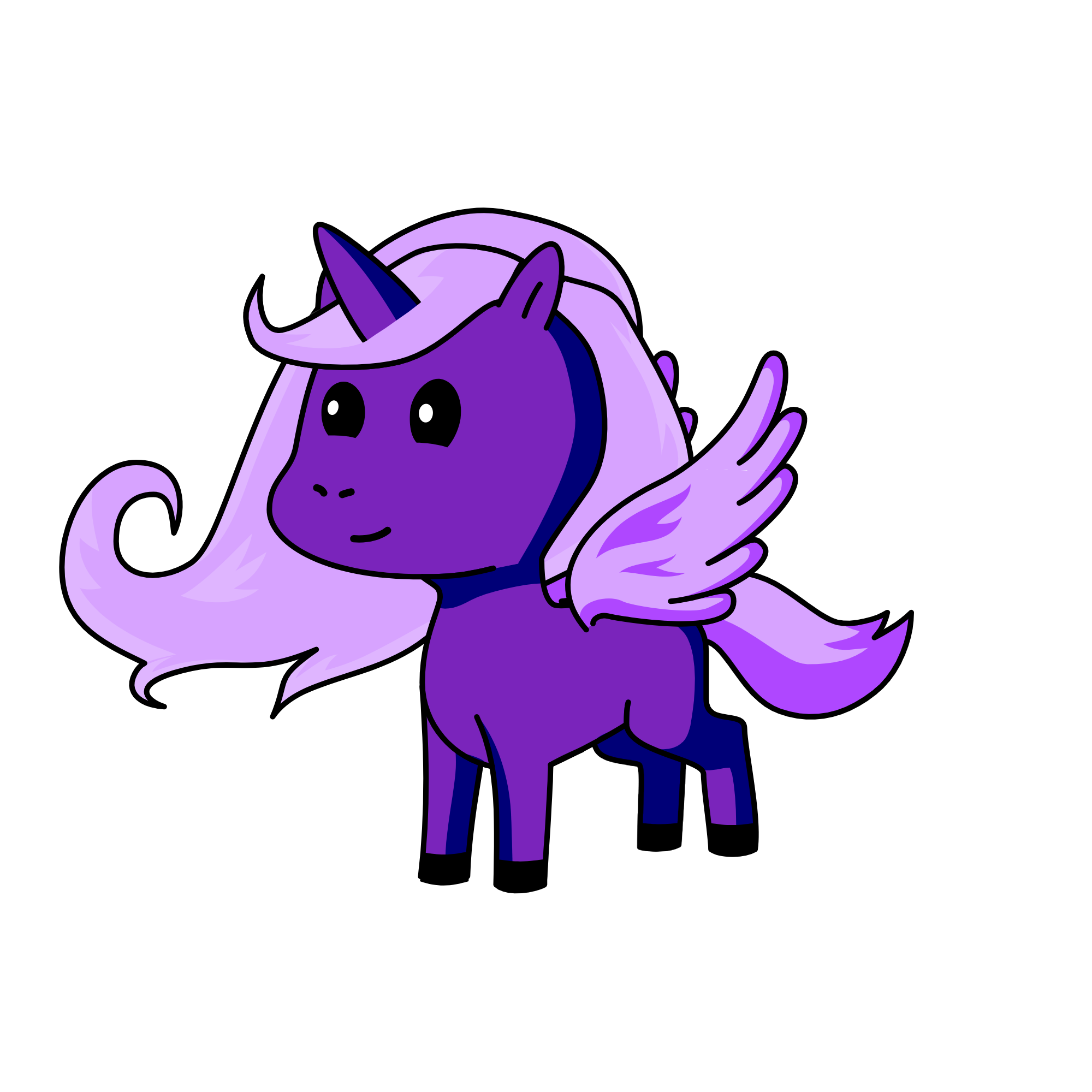 Twilight sparkle, the unicorn