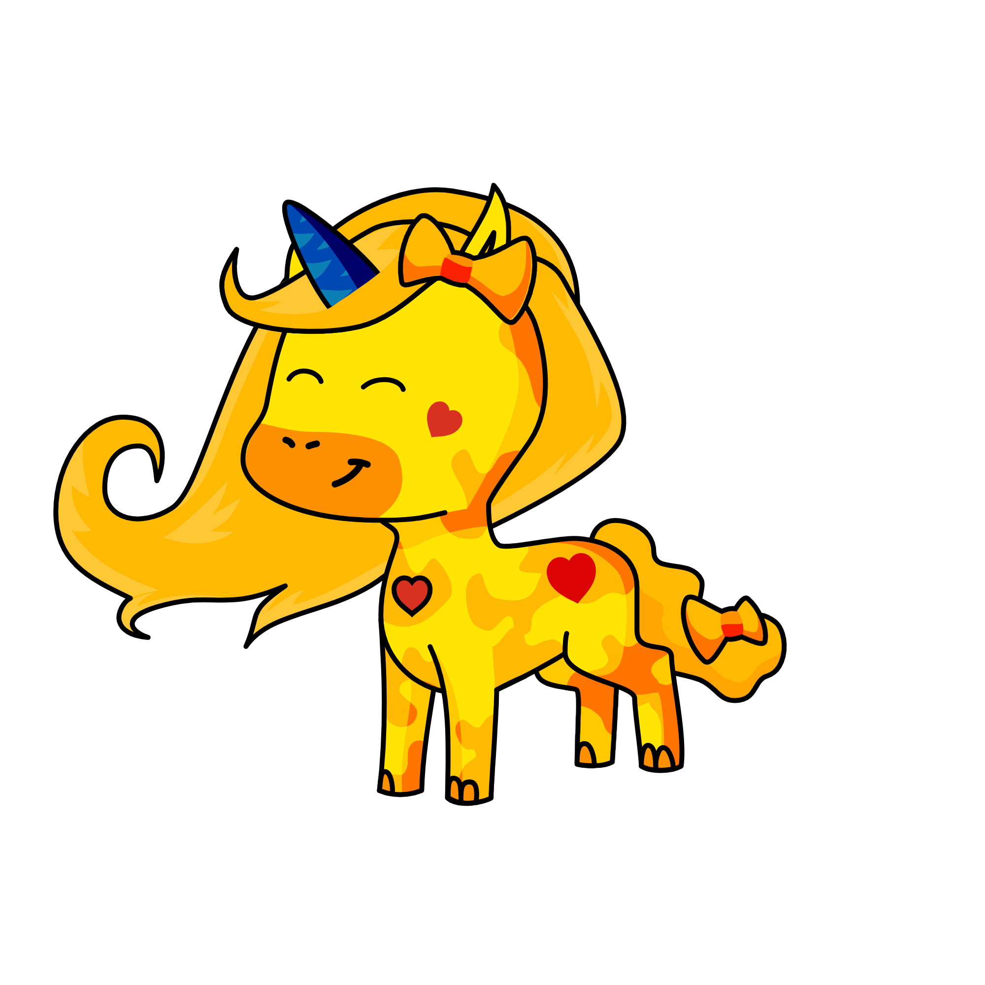mya, the unicorn