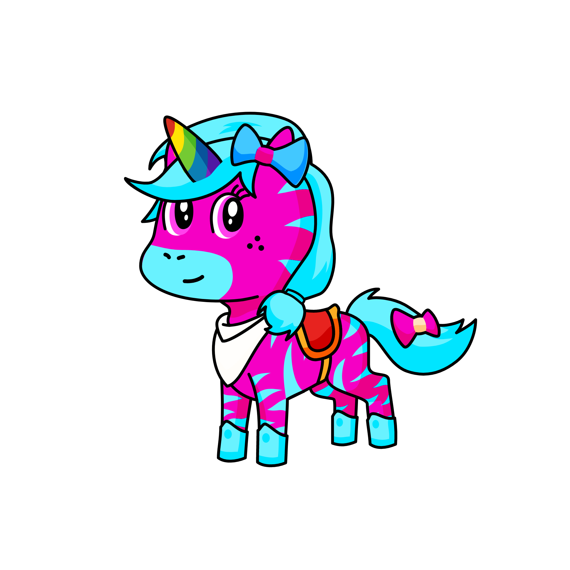 Pinky pie, the unicorn