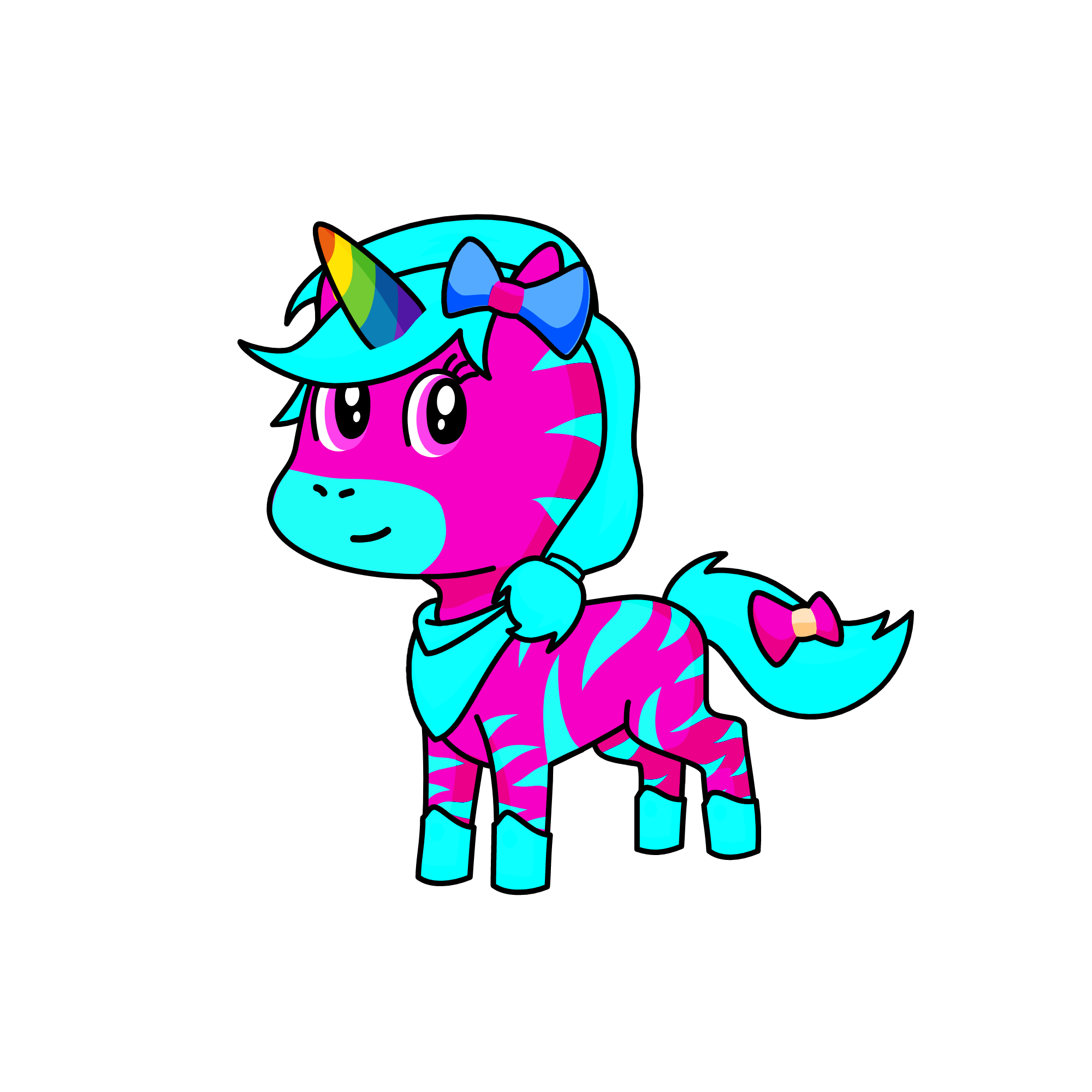 night angle unicorn, the unicorn