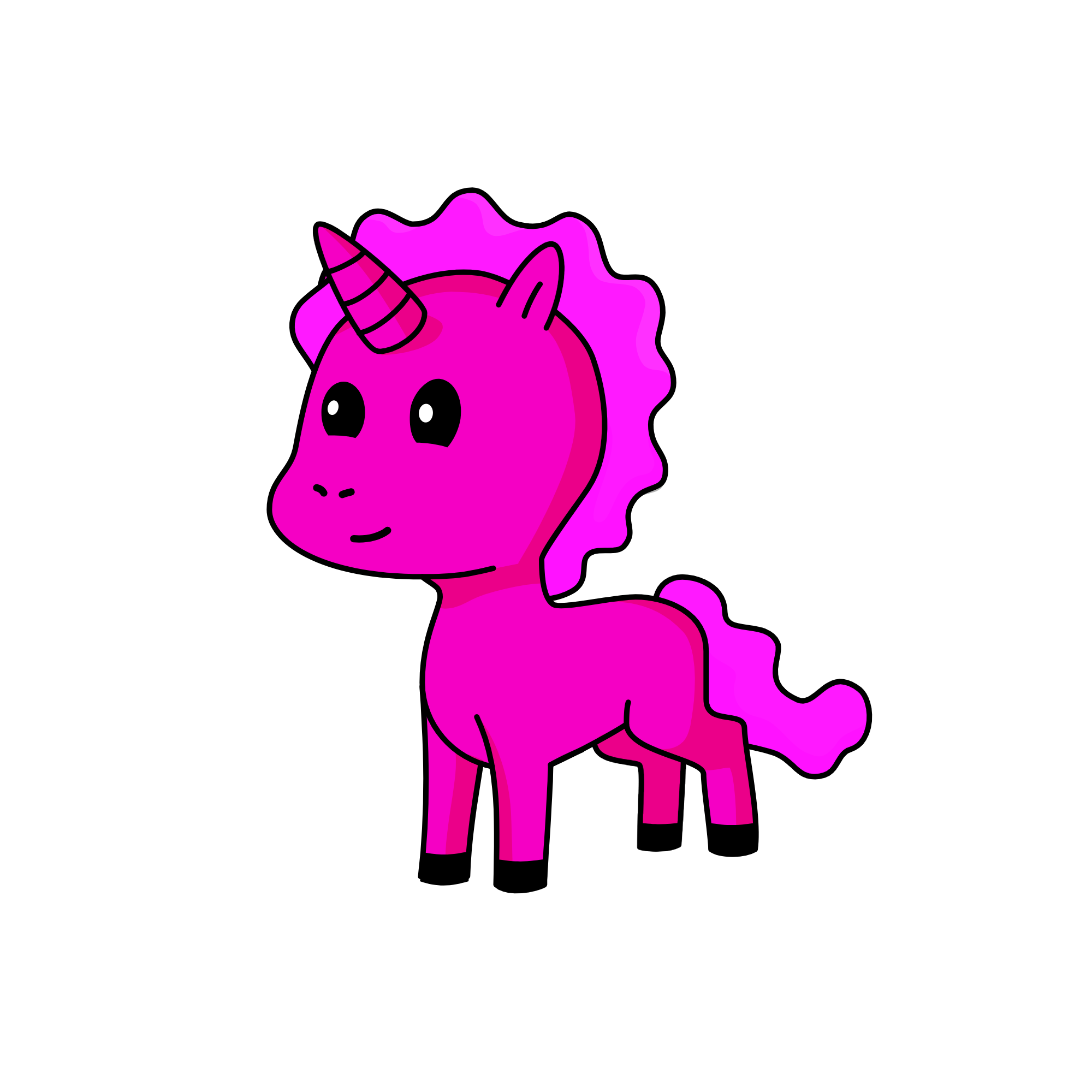 pinkie pie, the unicorn