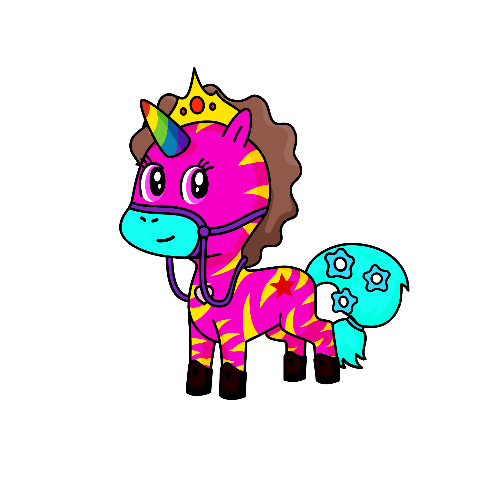 Q genet, the unicorn