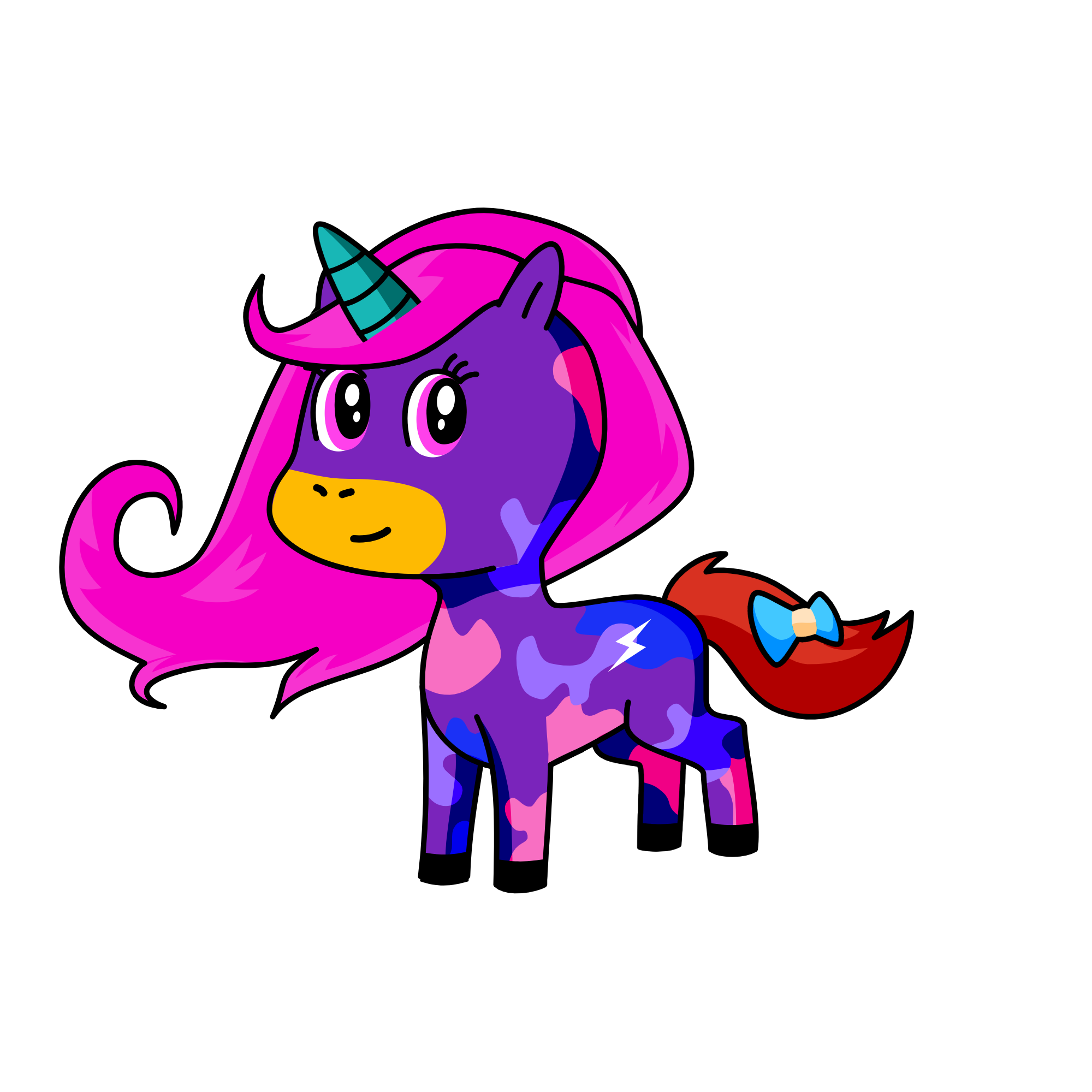 Emily, the unicorn