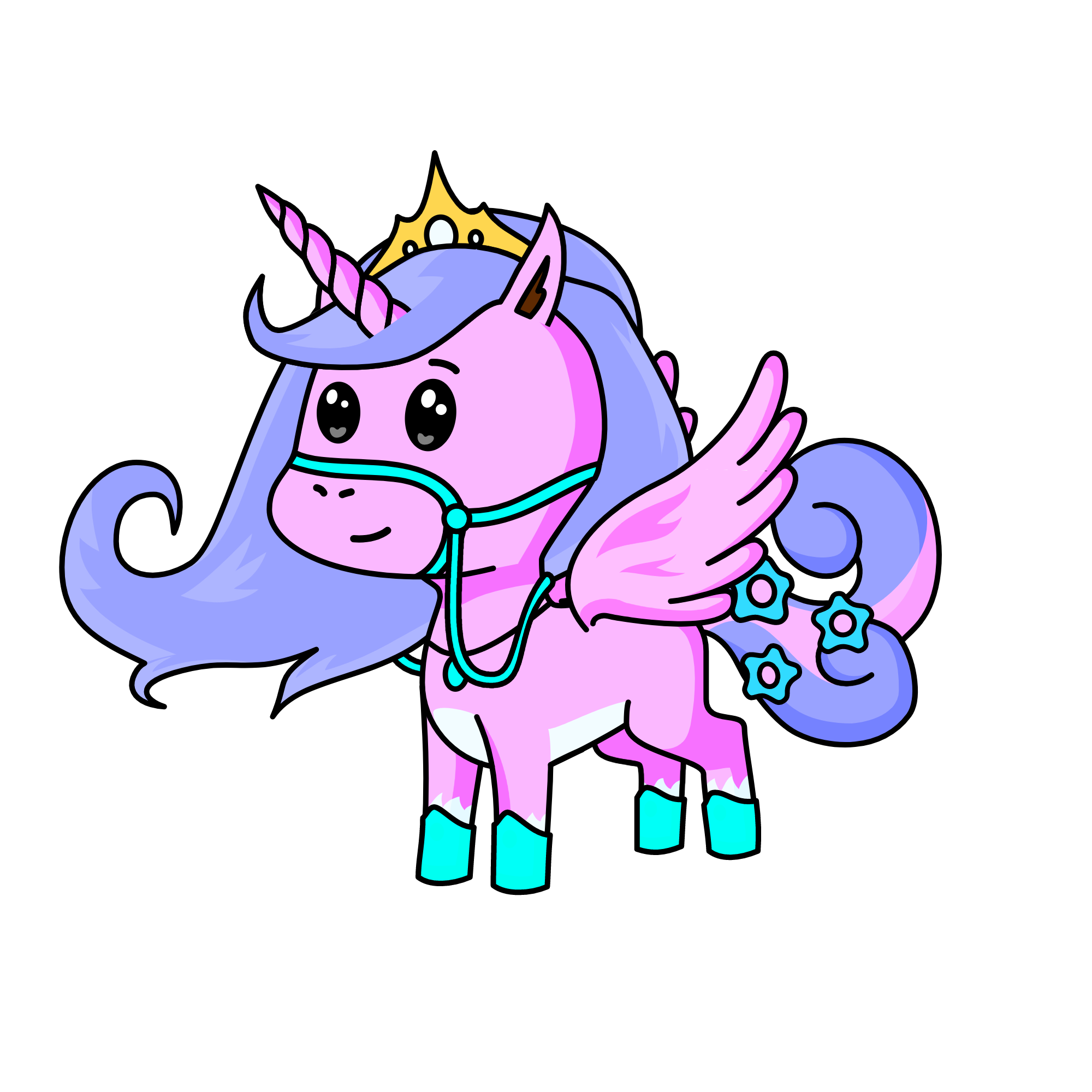 princess Iris De'Core, the unicorn
